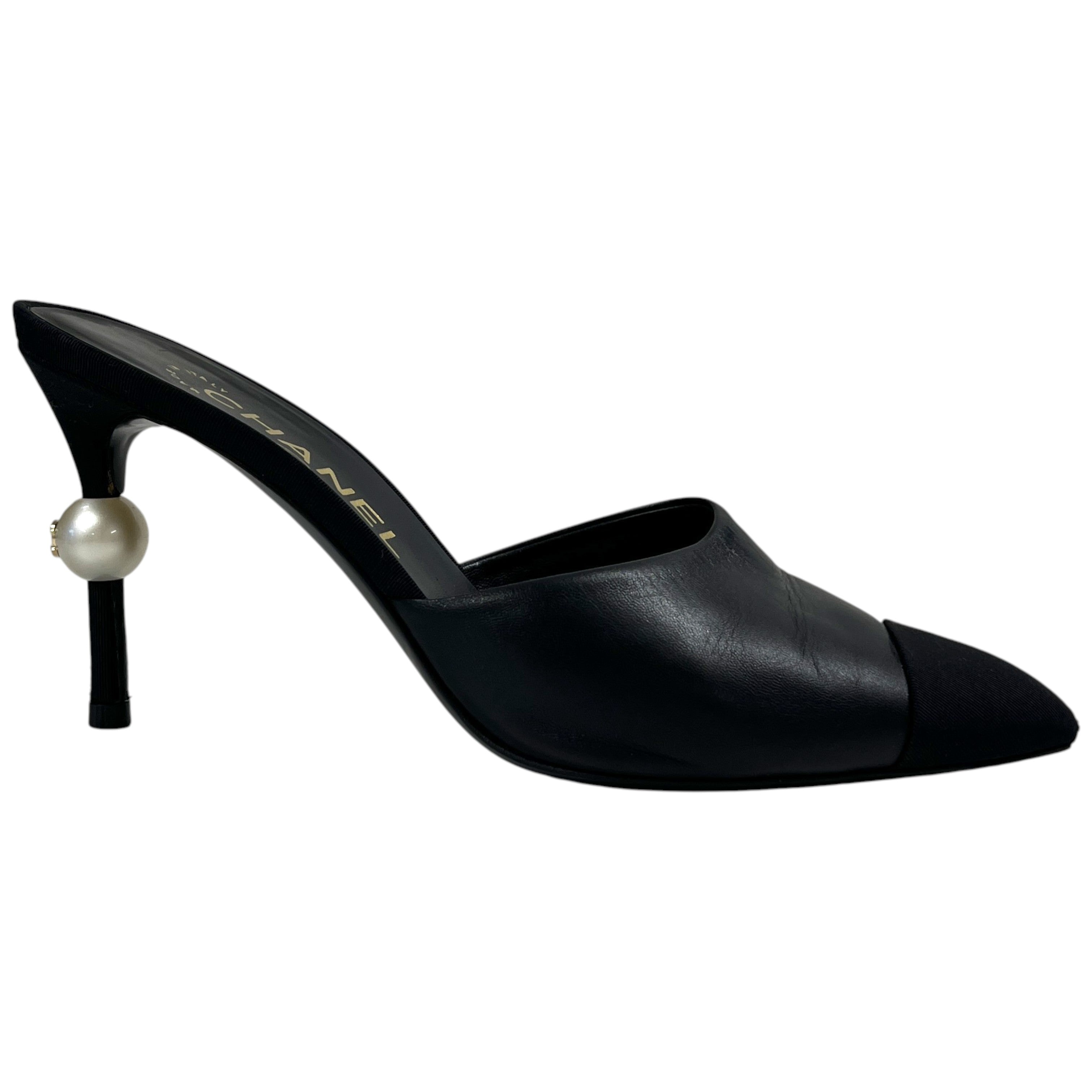 Women's Cc Pearl Heels Black Size EU 36.5 / UK 3.5