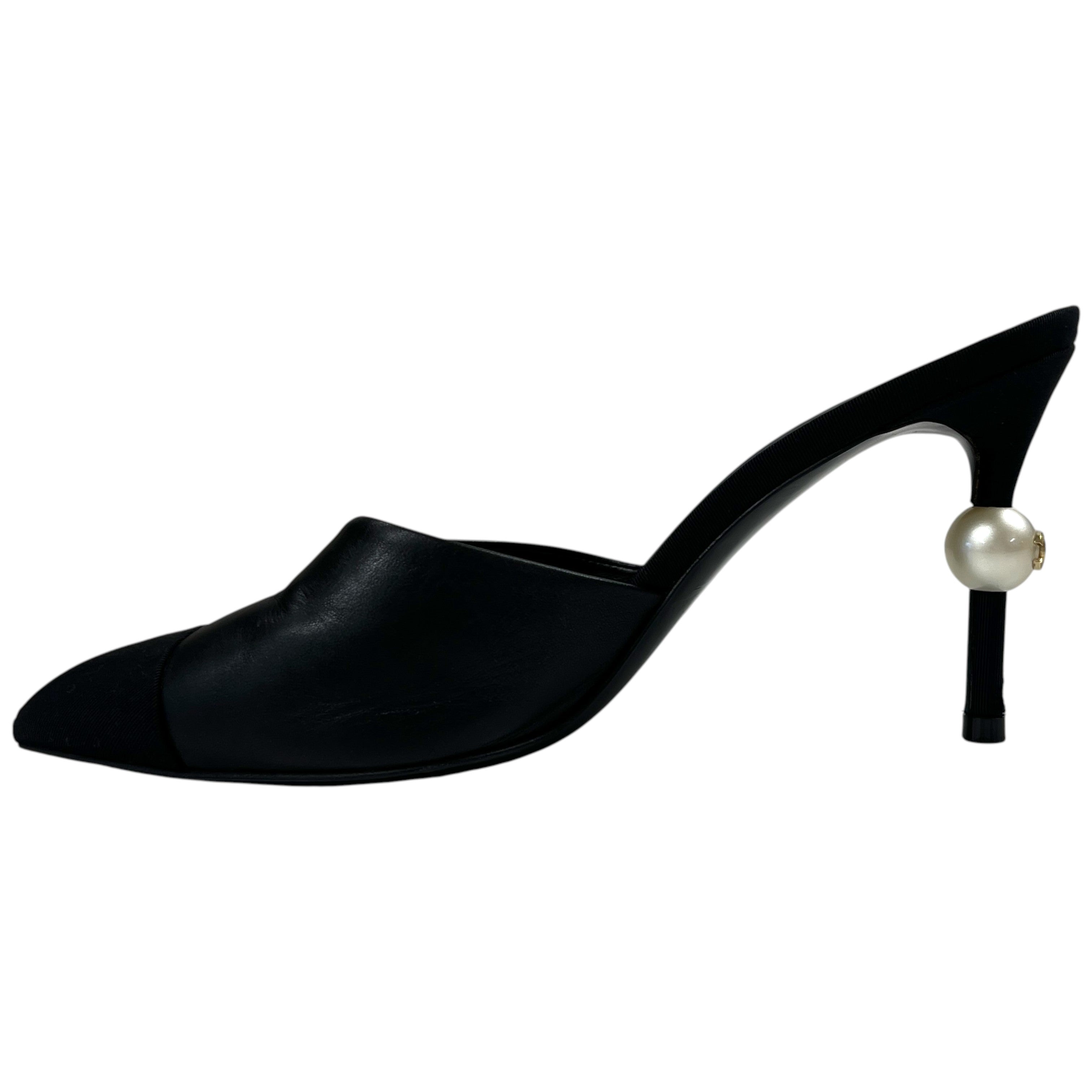 Women's Cc Pearl Heels Black Size EU 36.5 / UK 3.5