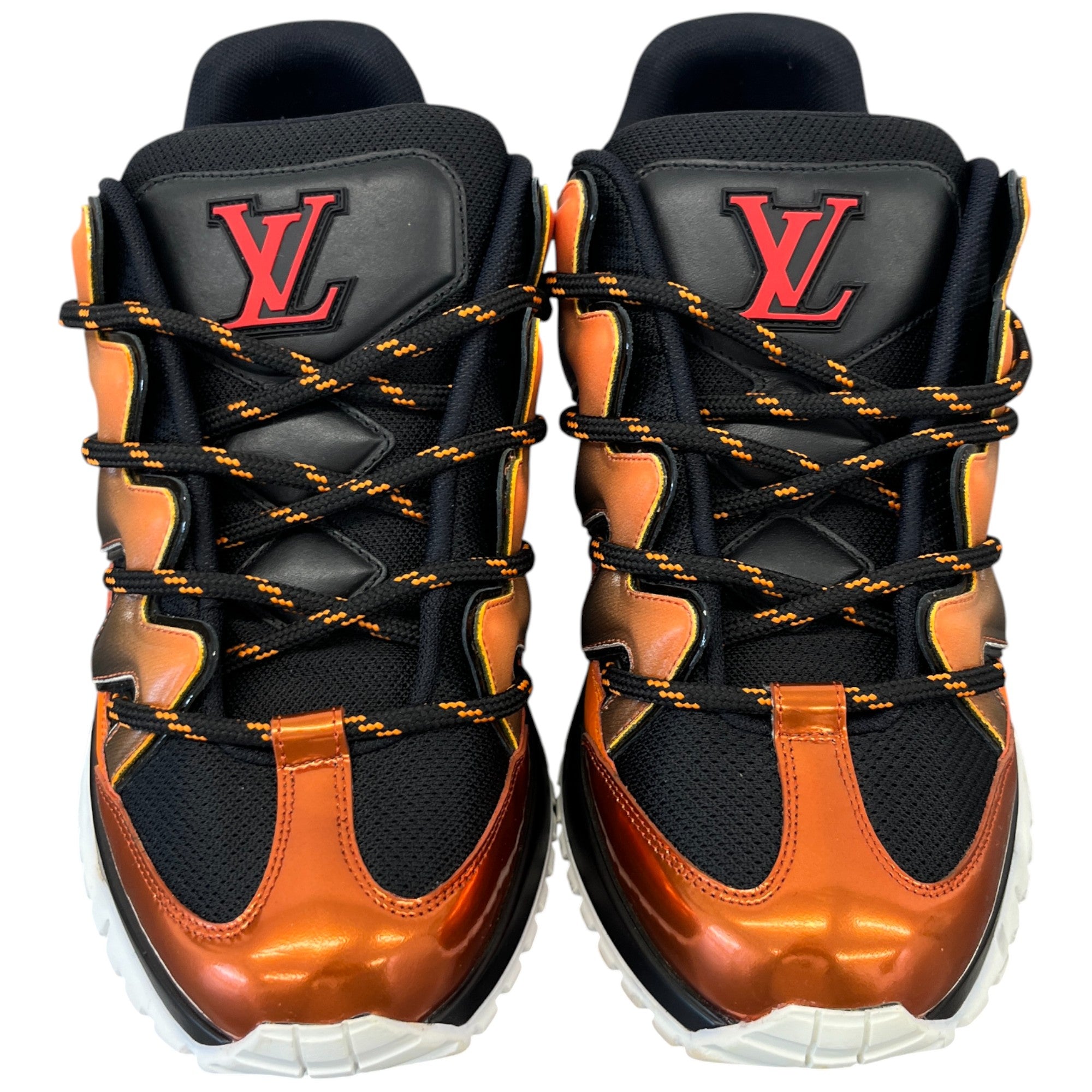 Men's Zig Zag Low Trainers Burnt Orange Size EU 41 / UK 7