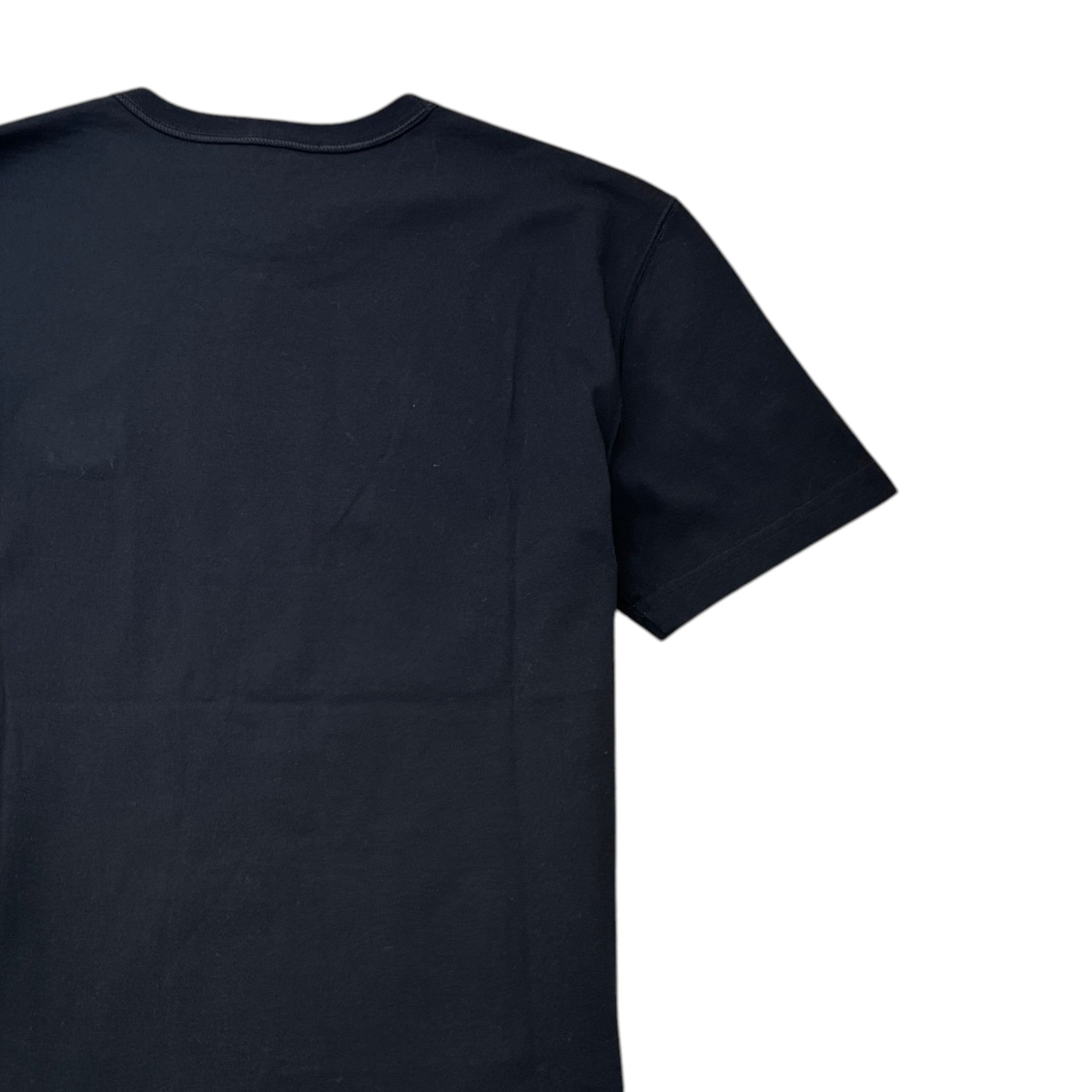 Men's Plaque Logo T-Shirt Black Size IT 48 / UK M