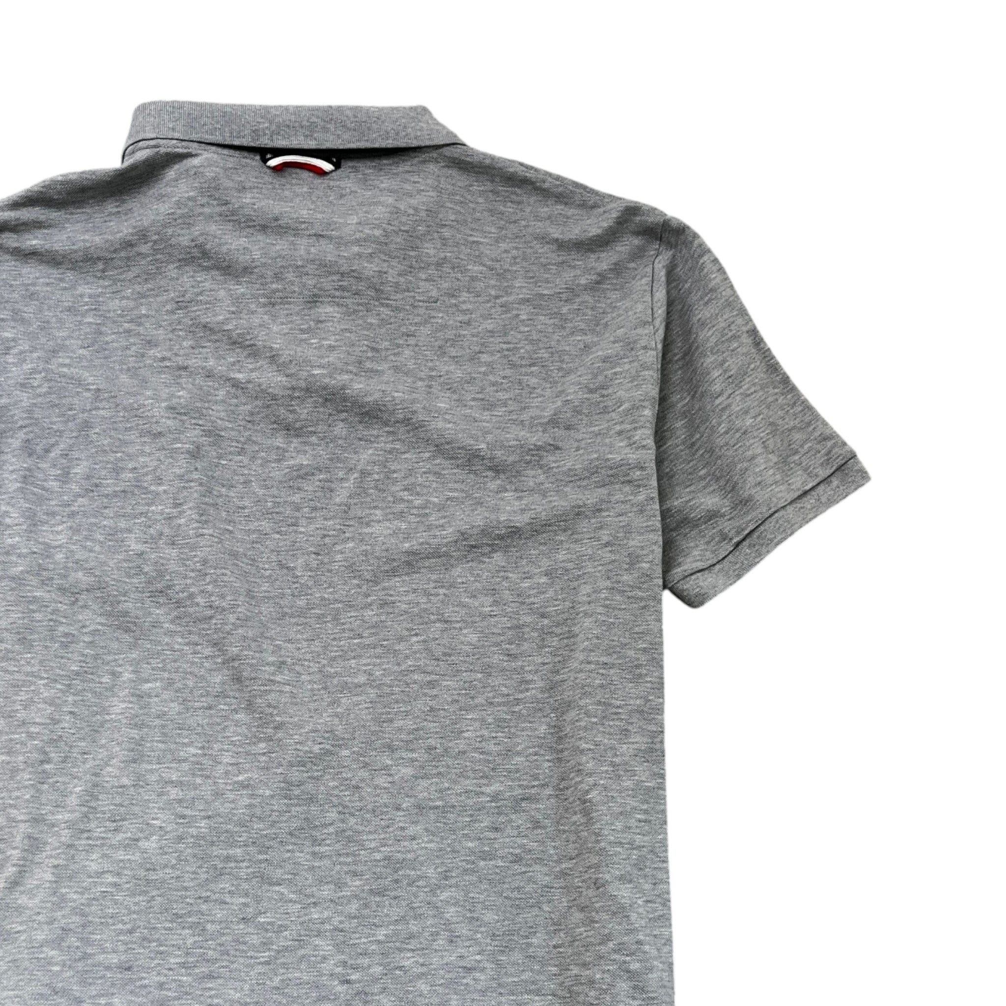 Men's Gamme Bleu Polo Shirt Grey Size XL