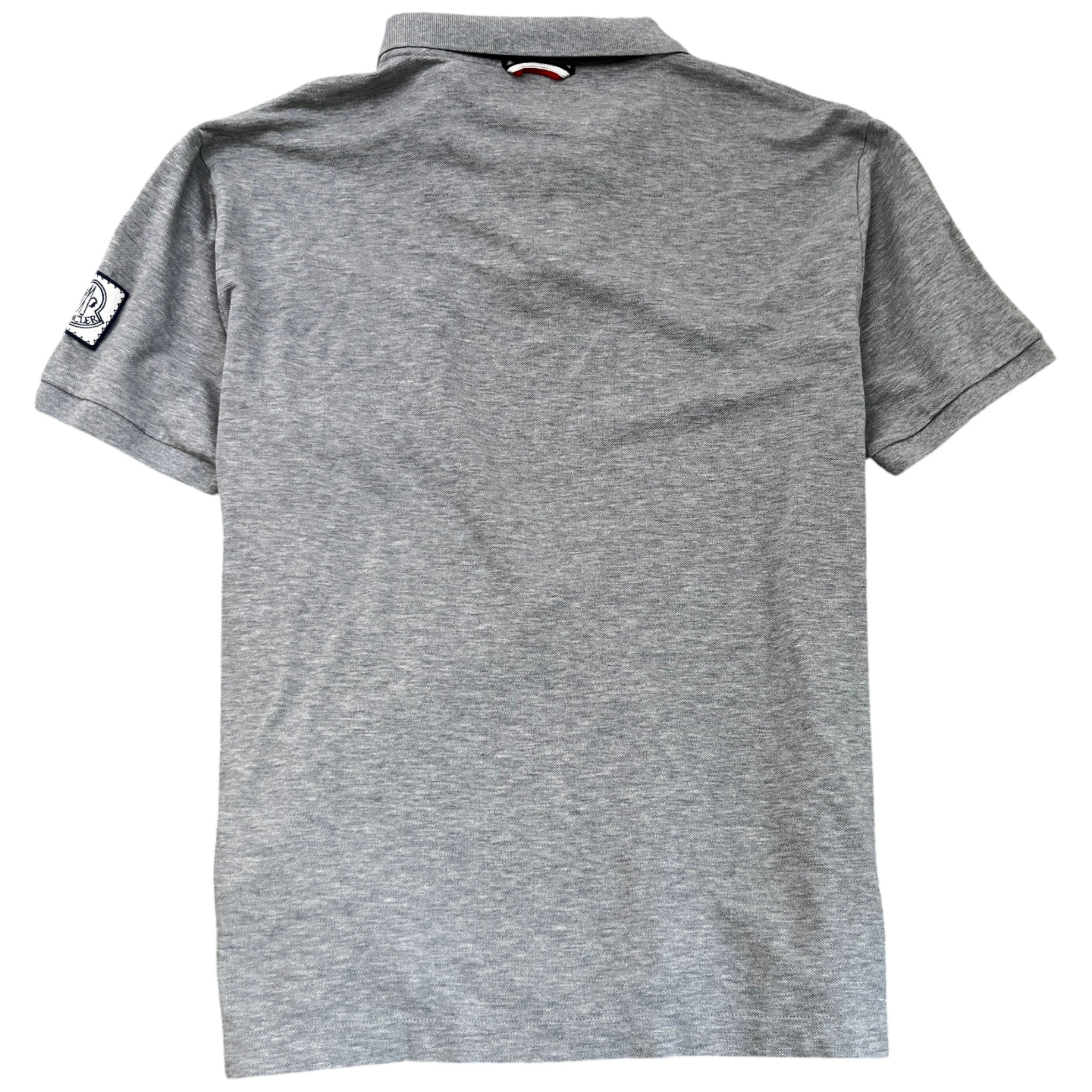 Men's Gamme Bleu Polo Shirt Grey Size XL