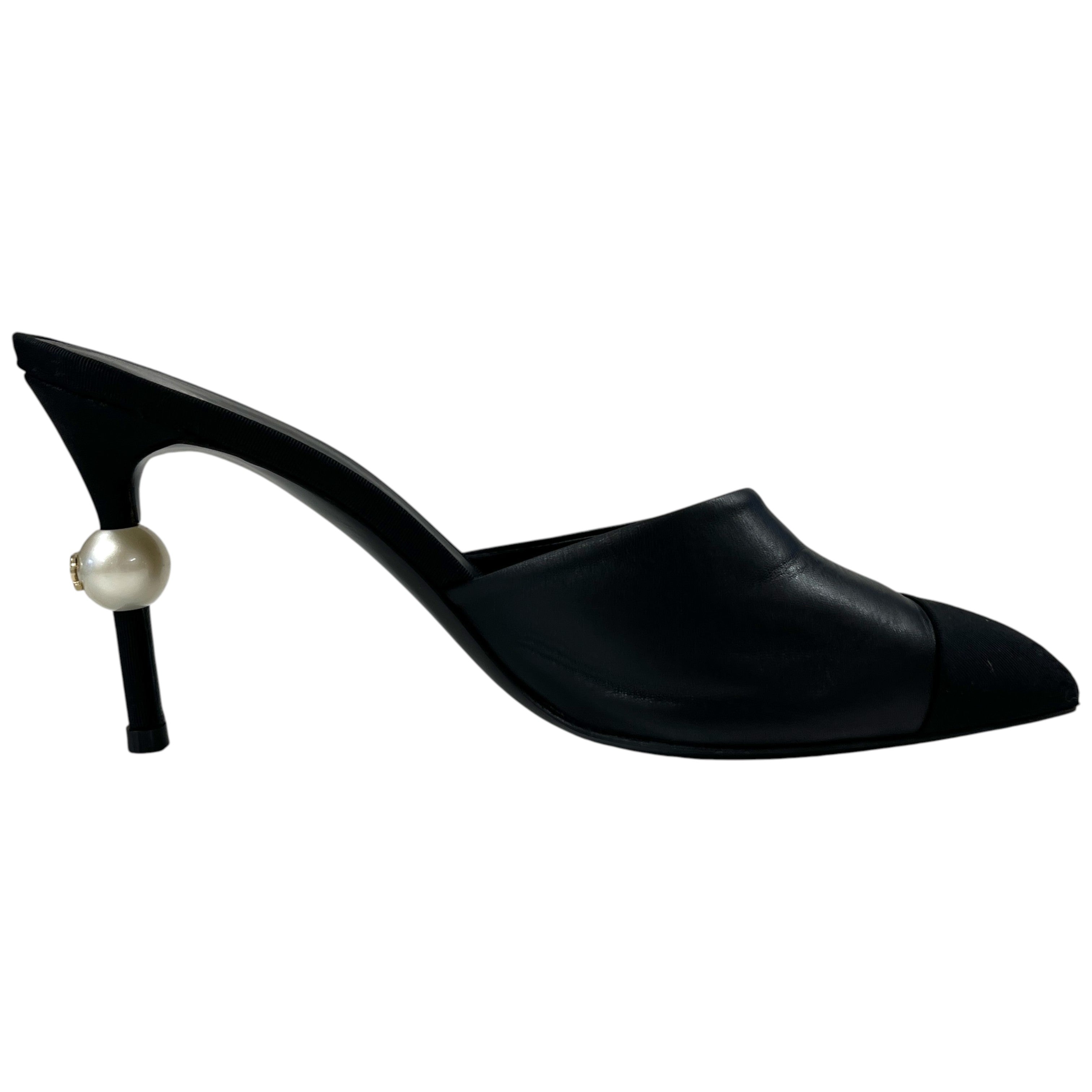 Women's Cc Pearl Heels Black Size EU 36.5 / UK 3.5