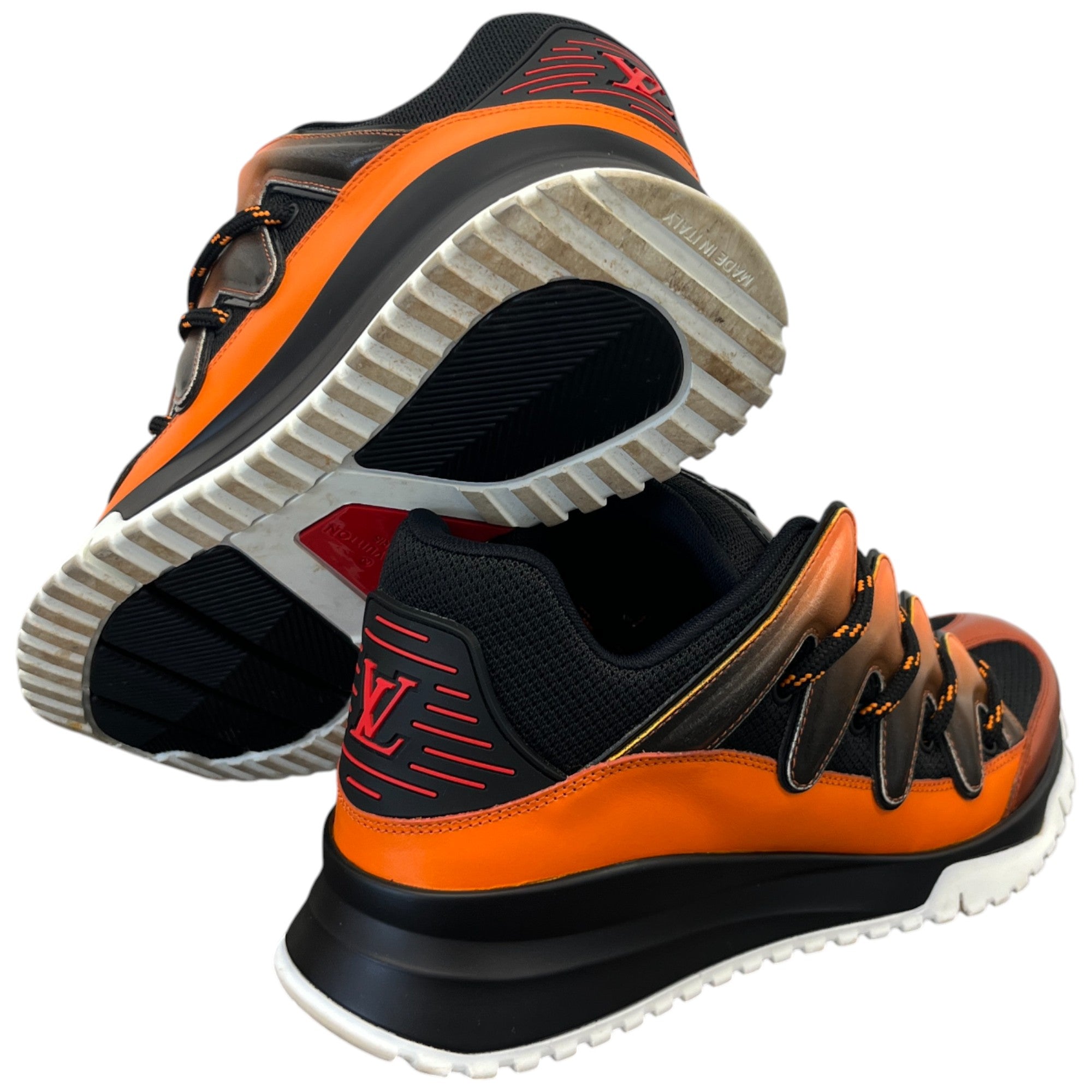 Men's Zig Zag Low Trainers Burnt Orange Size EU 41 / UK 7