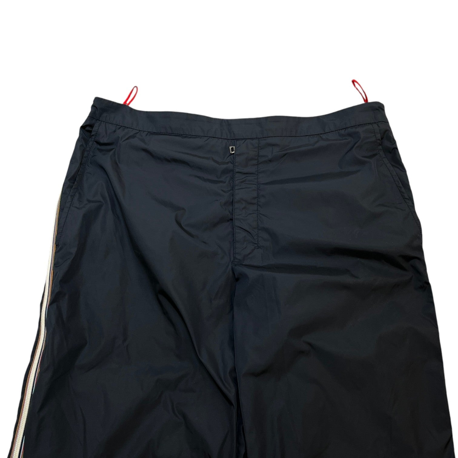 Men's Linea Rossa Nylon Joggers Black Size IT 48 / UK 32