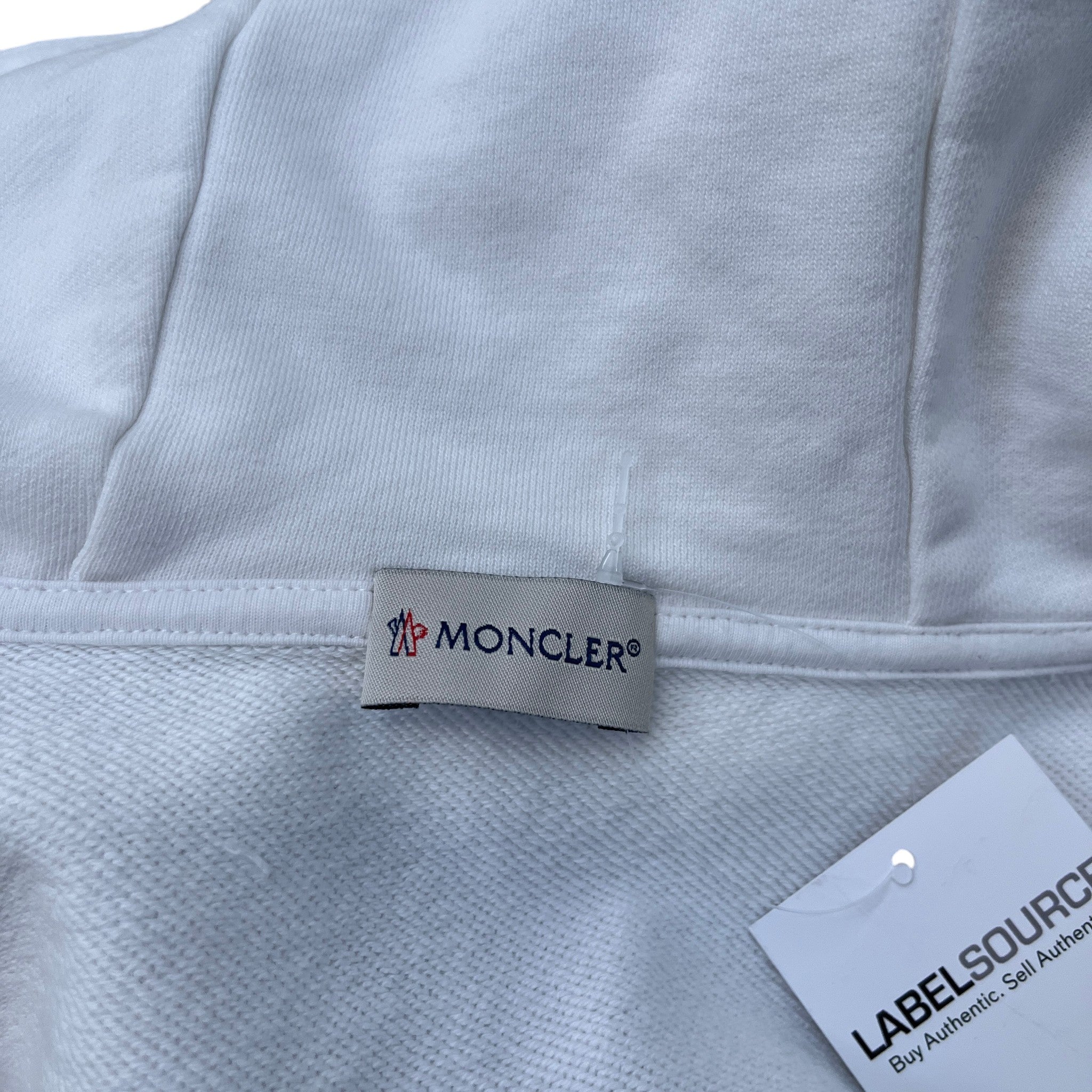 Men's Maglia Hoodie White Size L