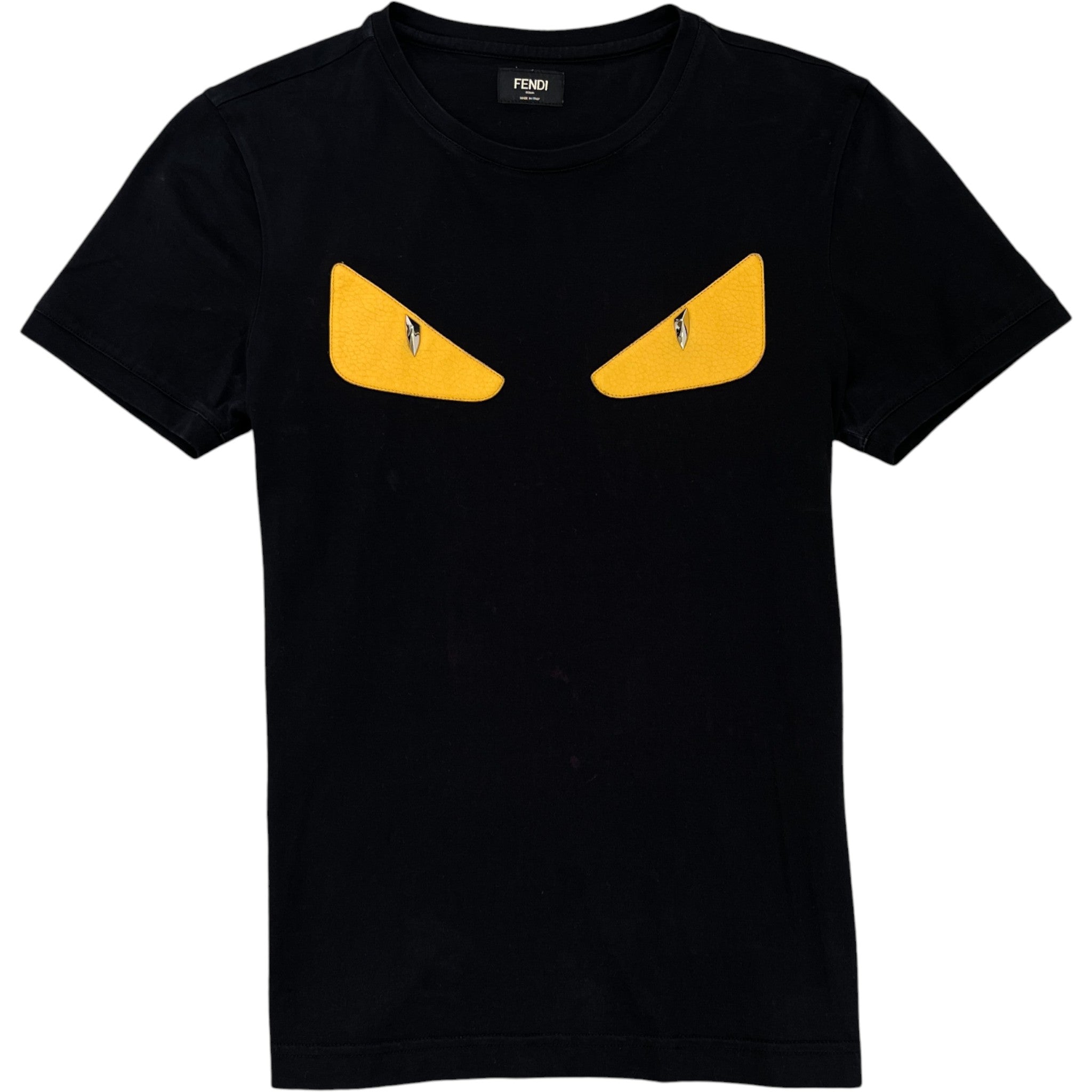 Men's Monster Eye Logo T-Shirt Black Size IT 44 / UK XS