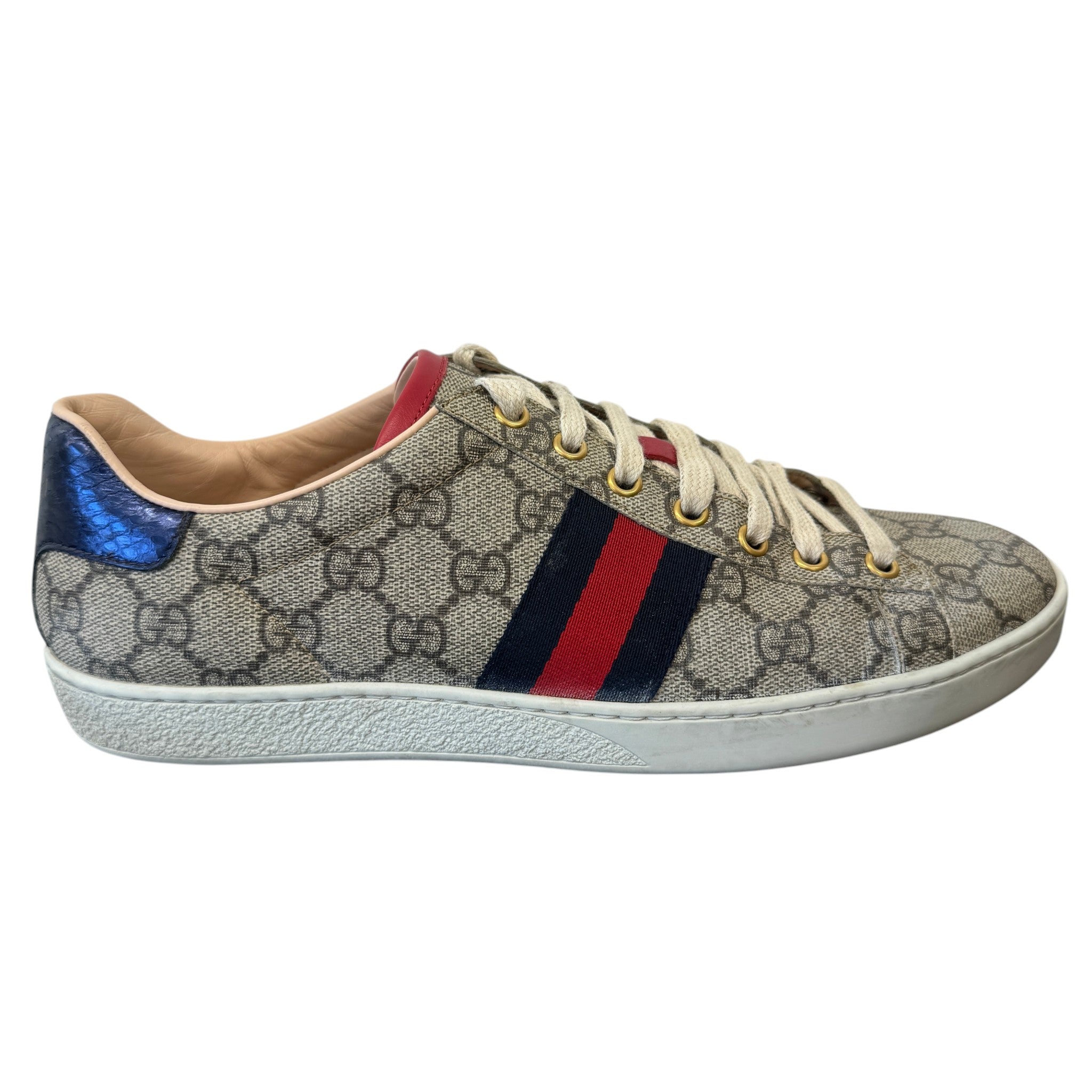 Women's Ace Gg Supreme Low Trainers Beige Size EU 41 / UK 8
