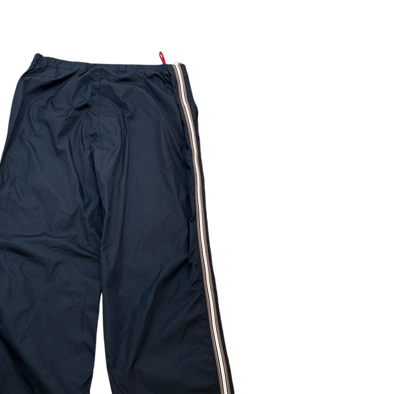 Men's Linea Rossa Nylon Joggers Black Size IT 48 / UK 32