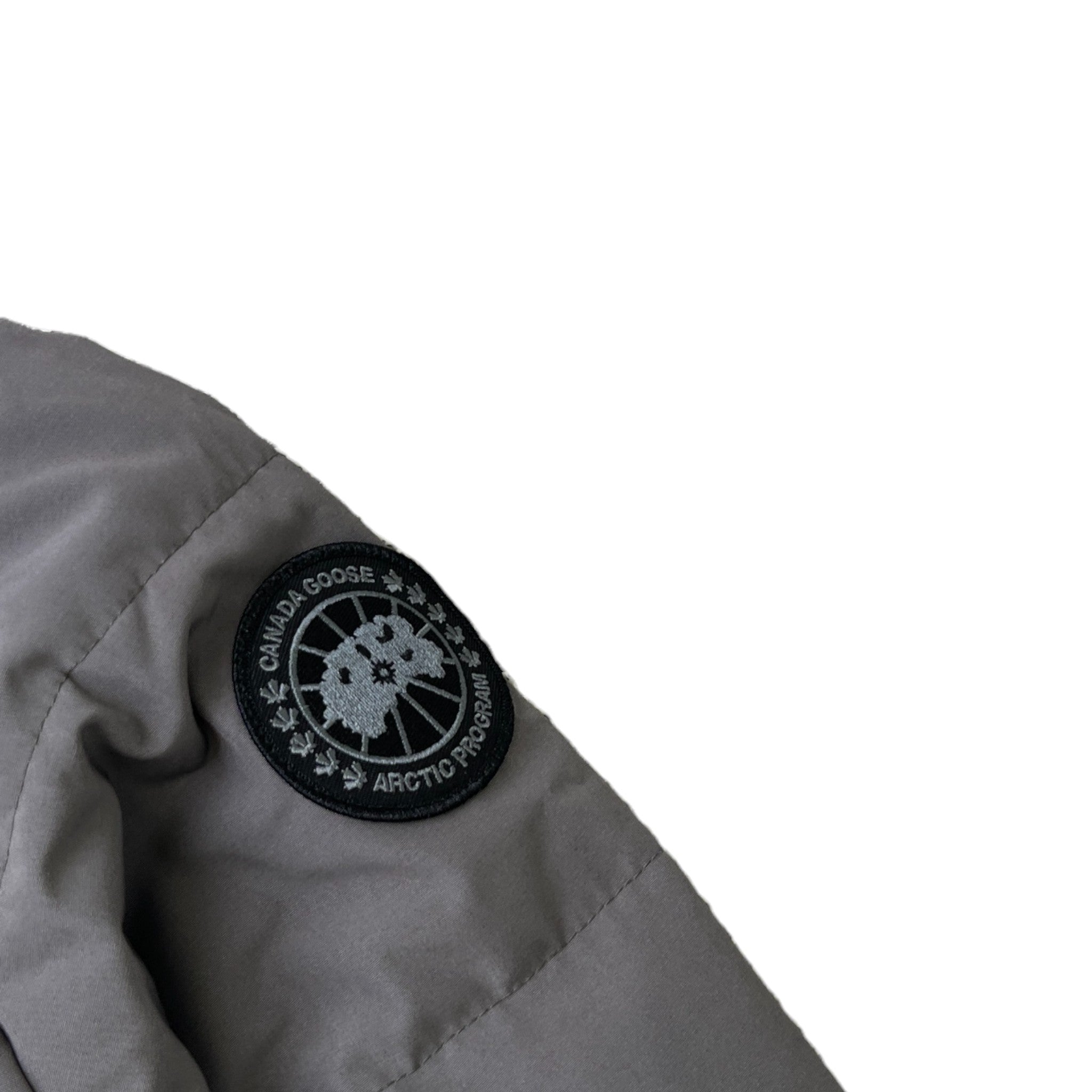 Men's Wyndham Parka Down Jacket Grey Size M