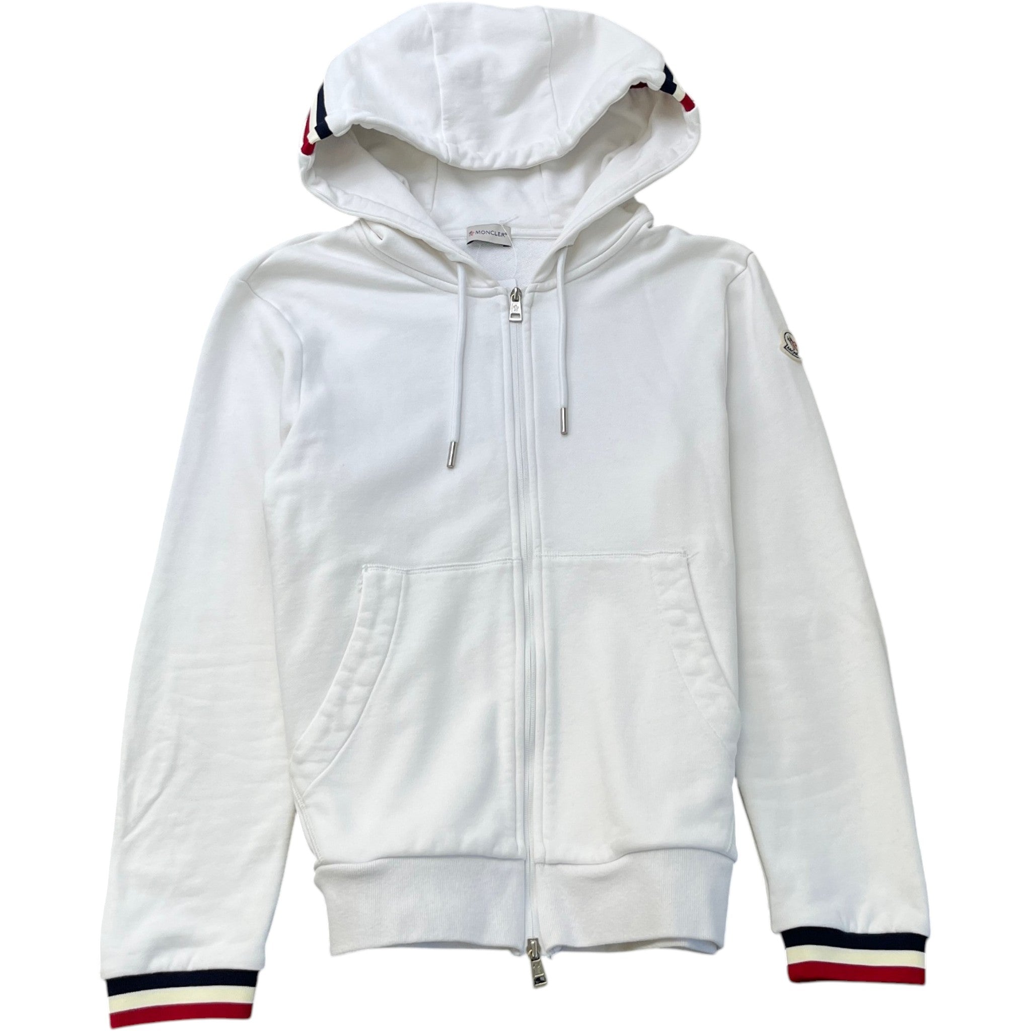 Men's Maglia Hoodie White Size L