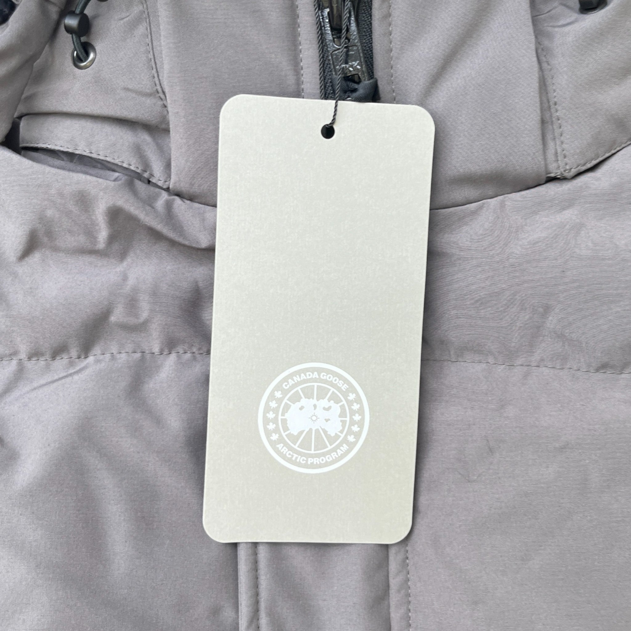 Men's Wyndham Parka Down Jacket Grey Size M