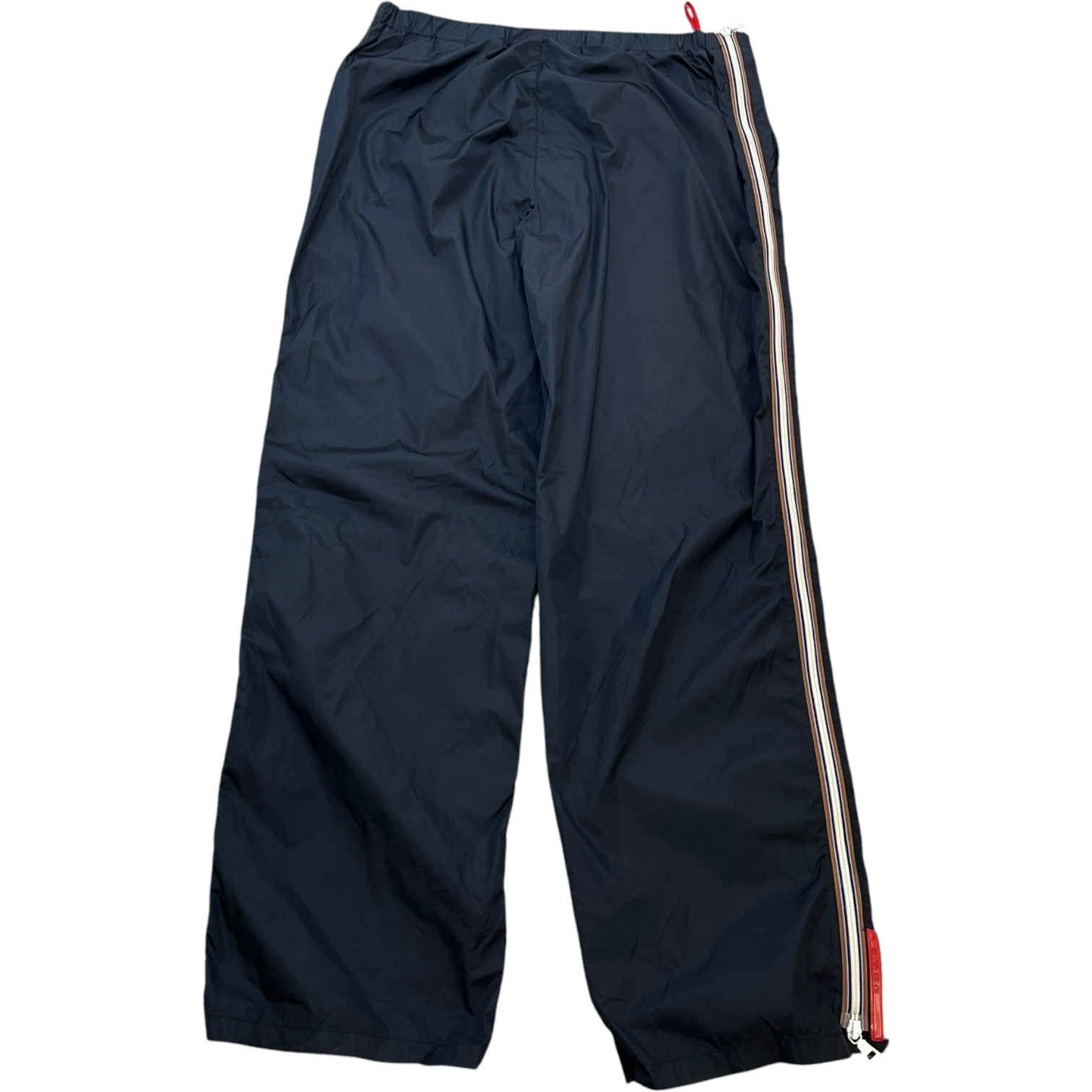 Men's Linea Rossa Nylon Joggers Black Size IT 48 / UK 32