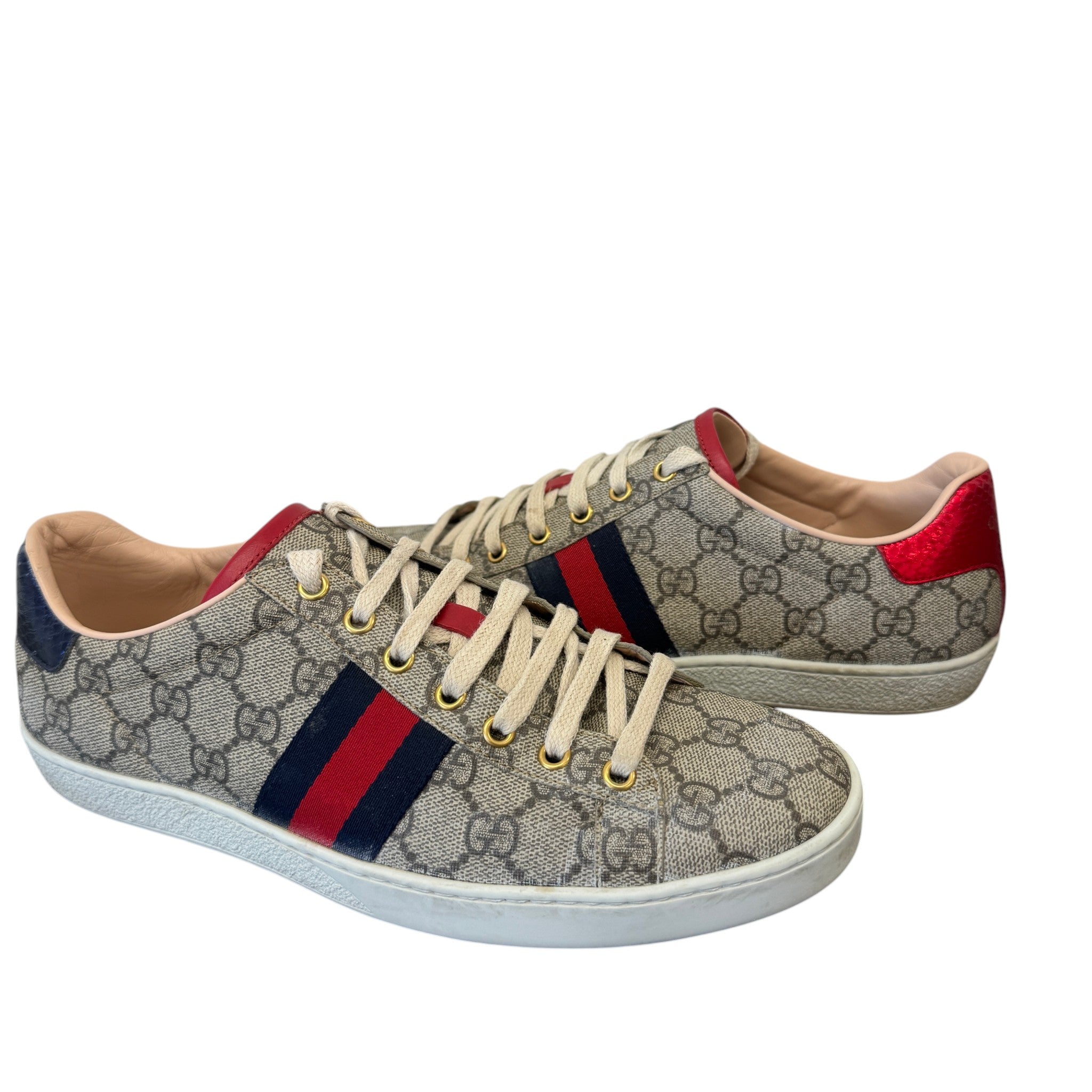 Women's Ace Gg Supreme Low Trainers Beige Size EU 41 / UK 8