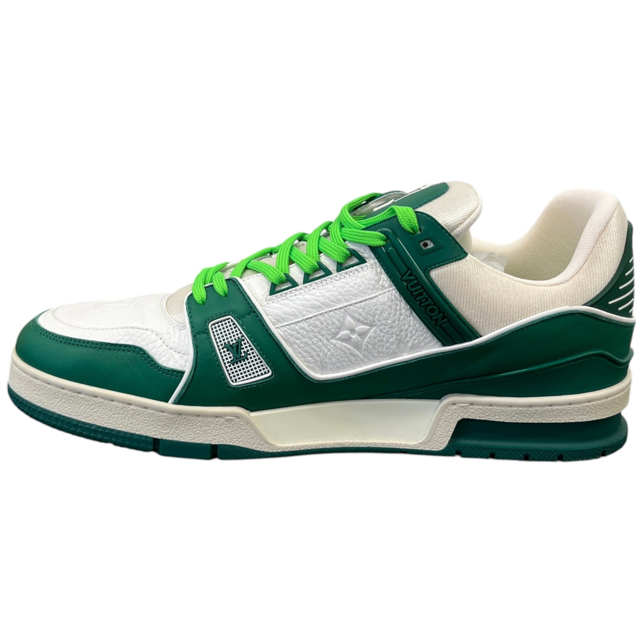 Men's Lv Virgil Abloh Low Trainers Green Size EU 45 / UK 11