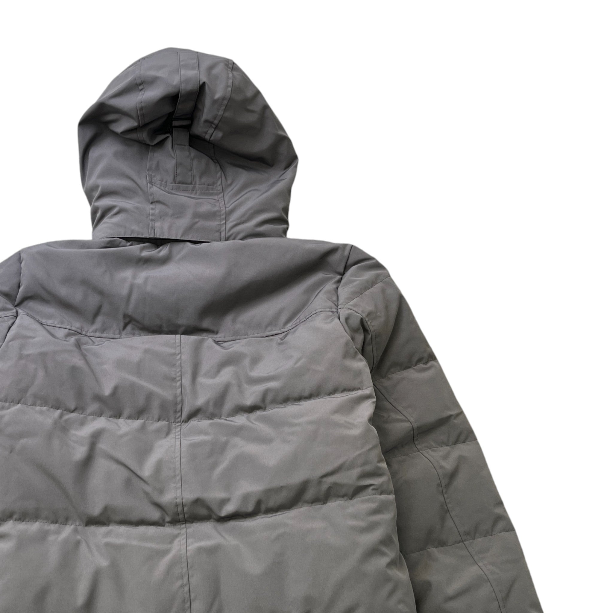 Men's Wyndham Parka Down Jacket Grey Size M