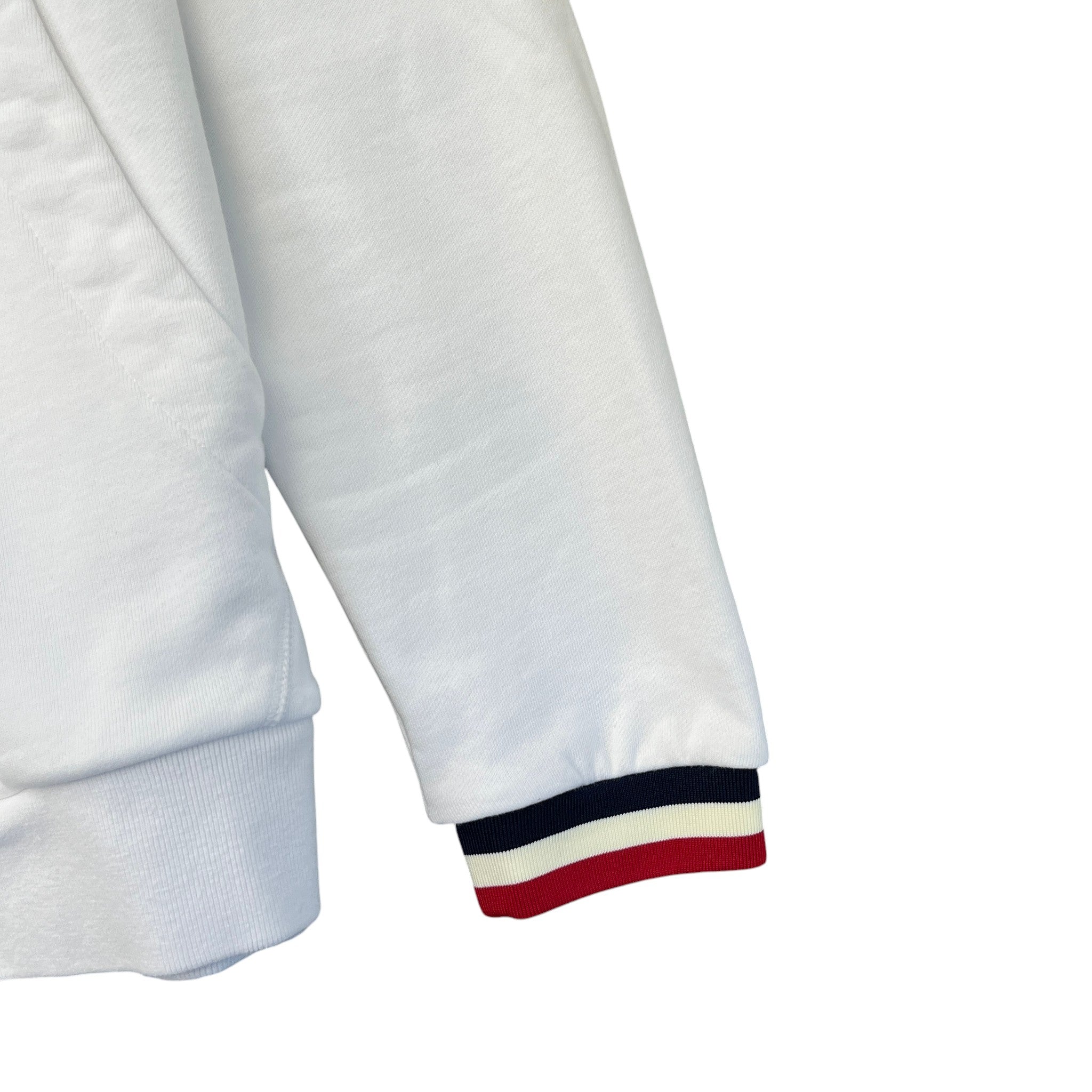 Men's Maglia Hoodie White Size L