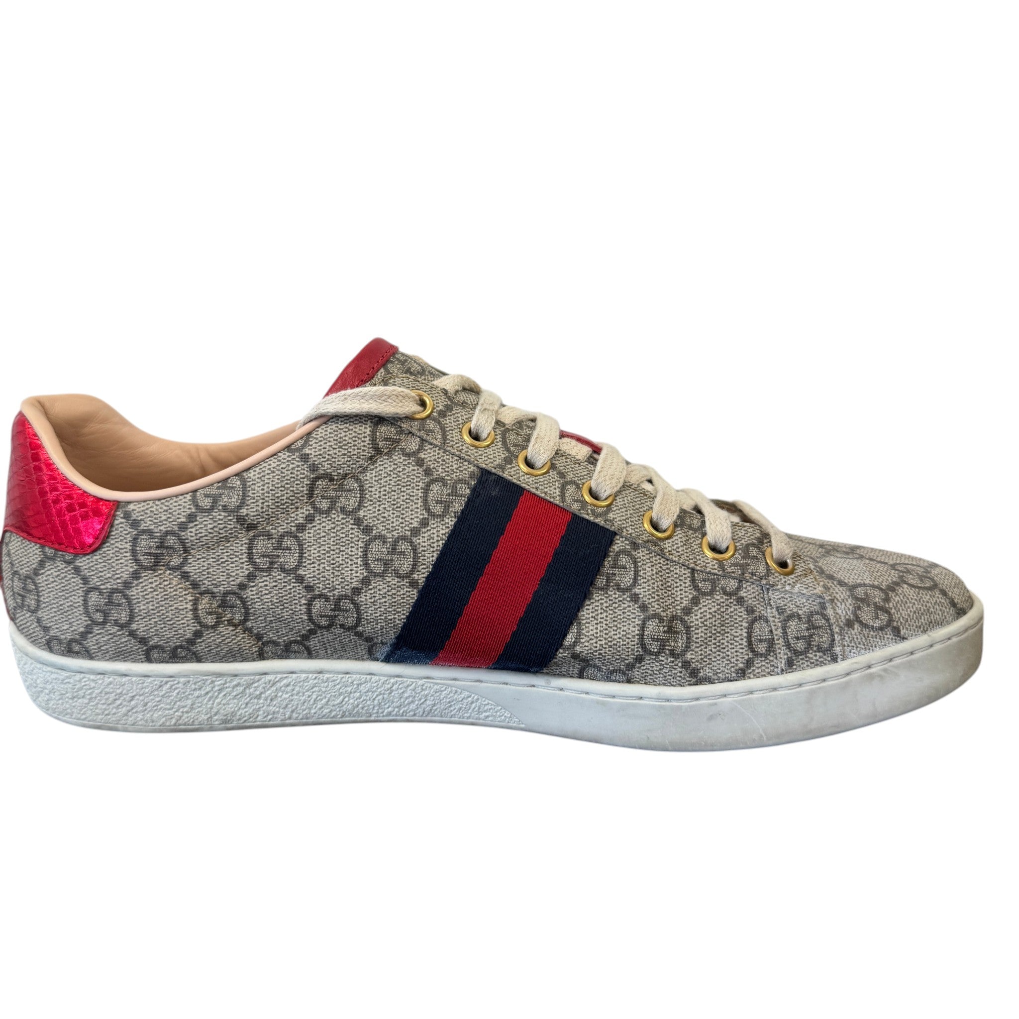Women's Ace Gg Supreme Low Trainers Beige Size EU 41 / UK 8
