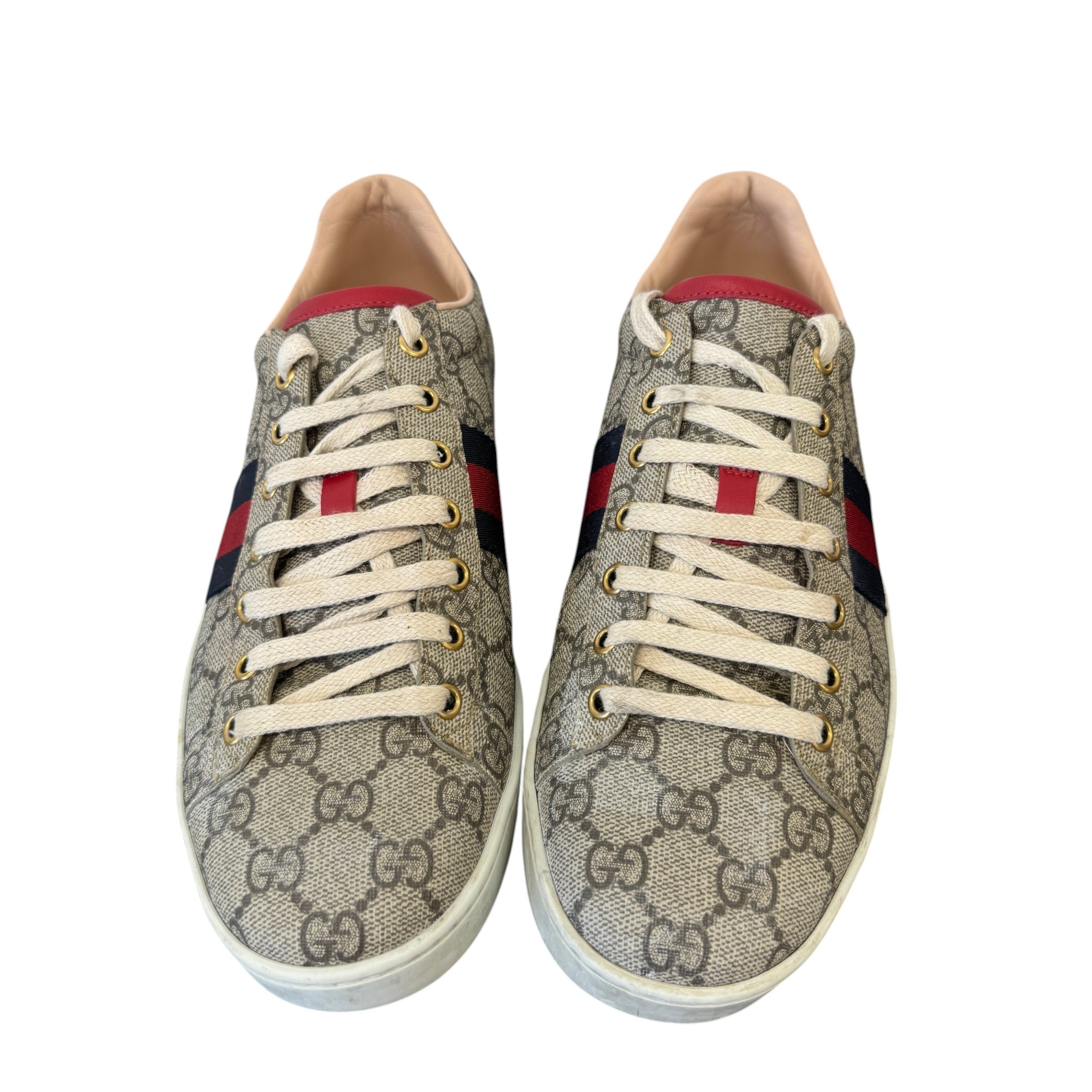 Women's Ace Gg Supreme Low Trainers Beige Size EU 41 / UK 8