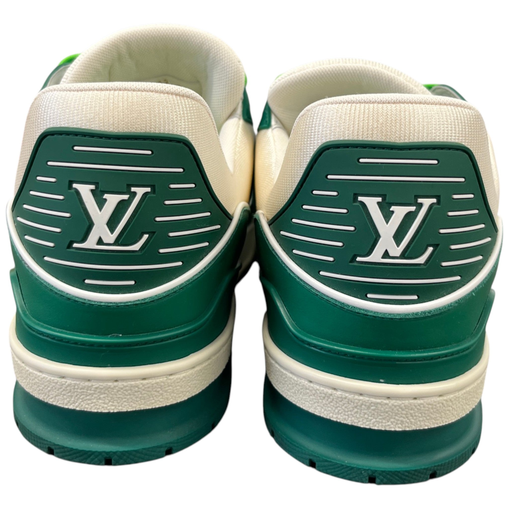 Men's Lv Virgil Abloh Low Trainers Green Size EU 45 / UK 11