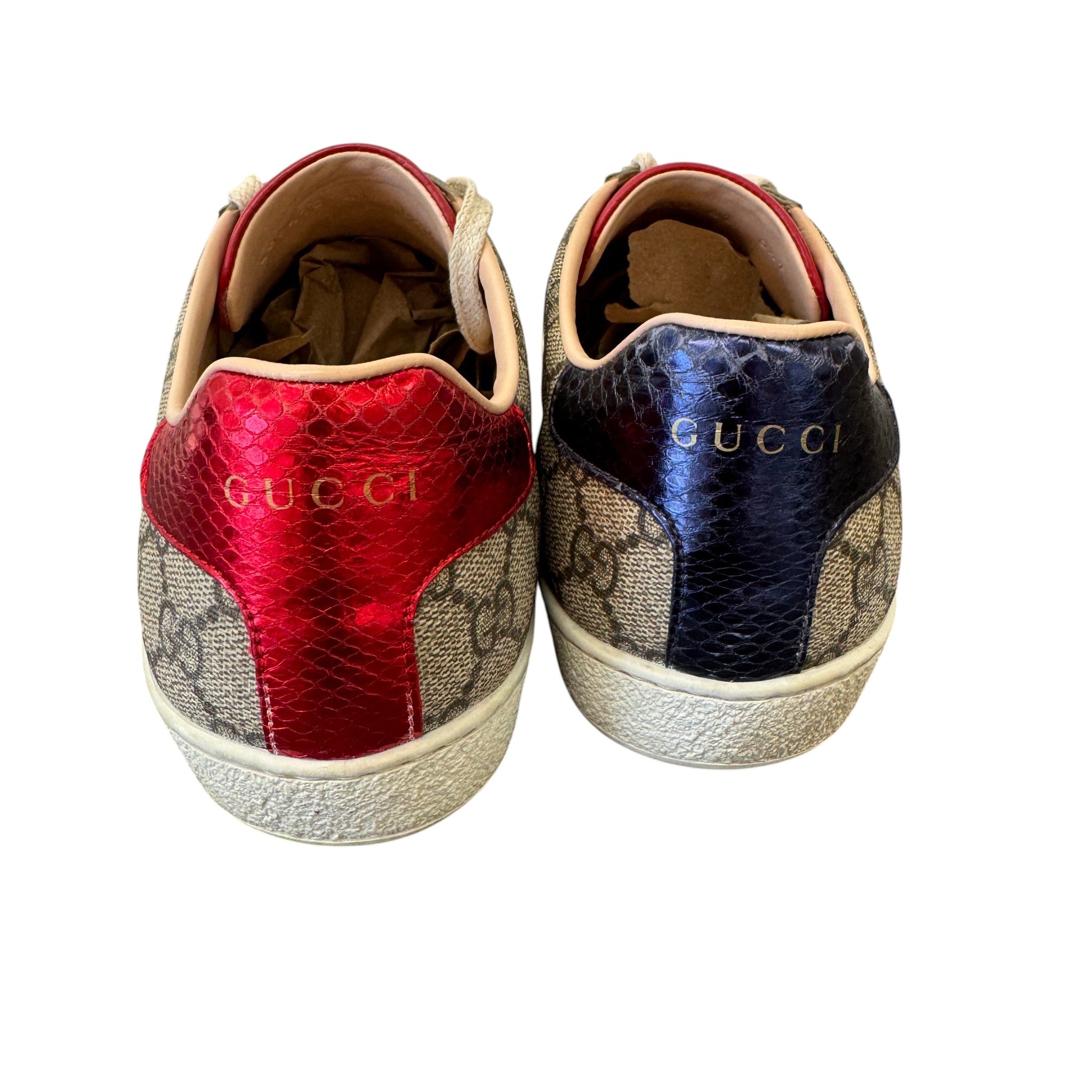 Women's Ace Gg Supreme Low Trainers Beige Size EU 41 / UK 8