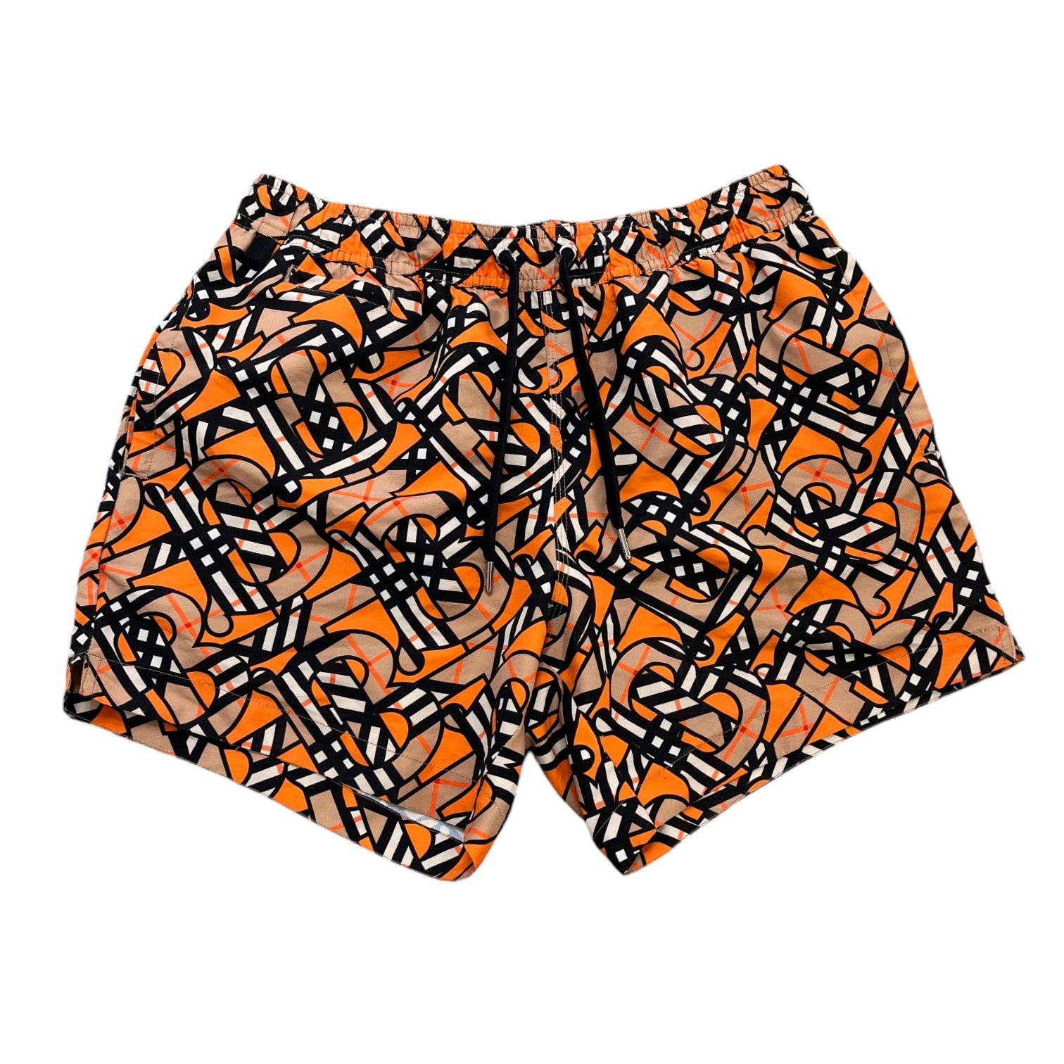 Men's Martin Monogram Swim Shorts Orange Size S