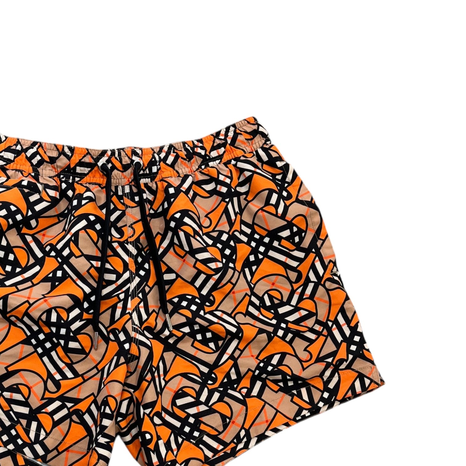 Men's Martin Monogram Swim Shorts Orange Size S