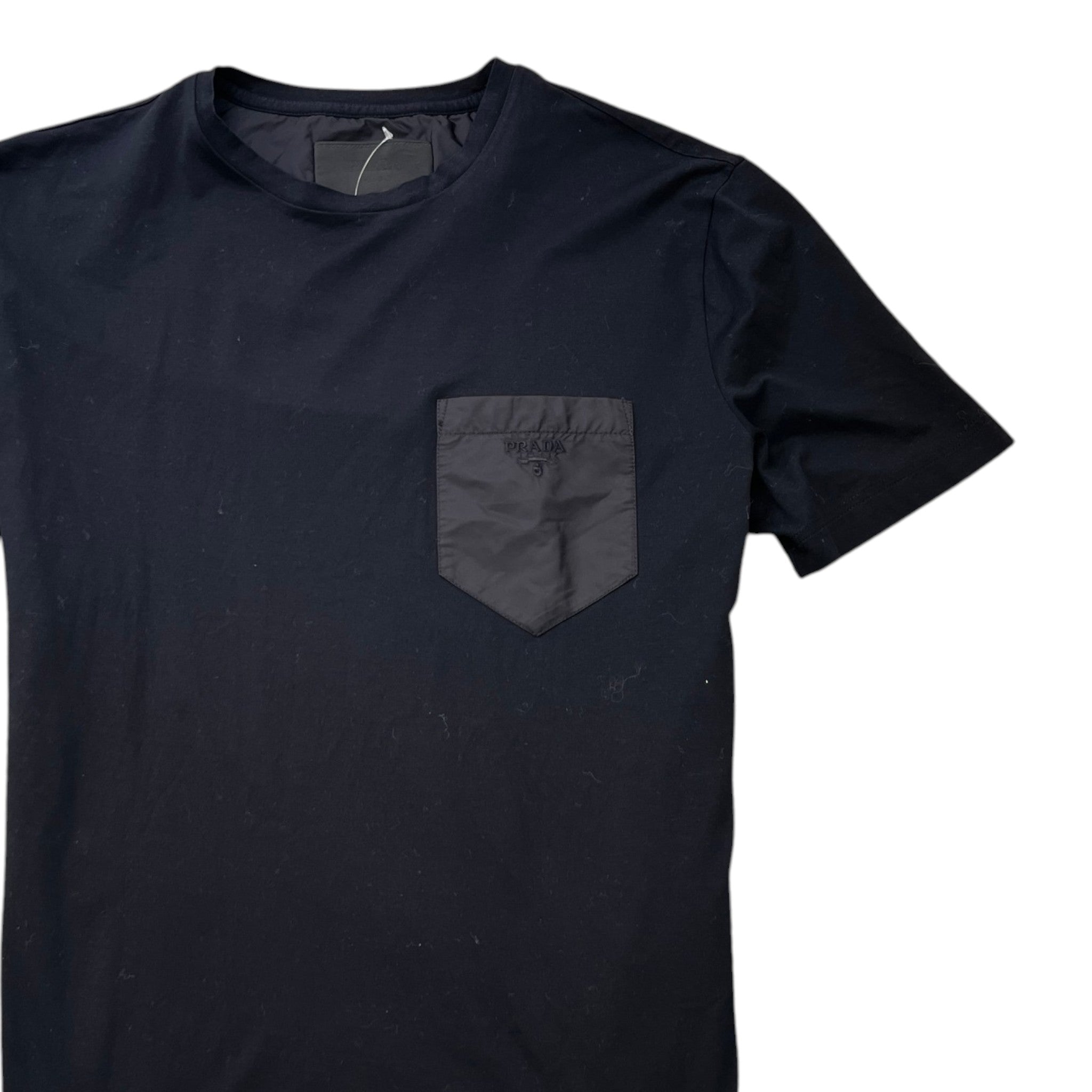 Men's Re-Nylon Pocket Logo T-Shirt Black Size L