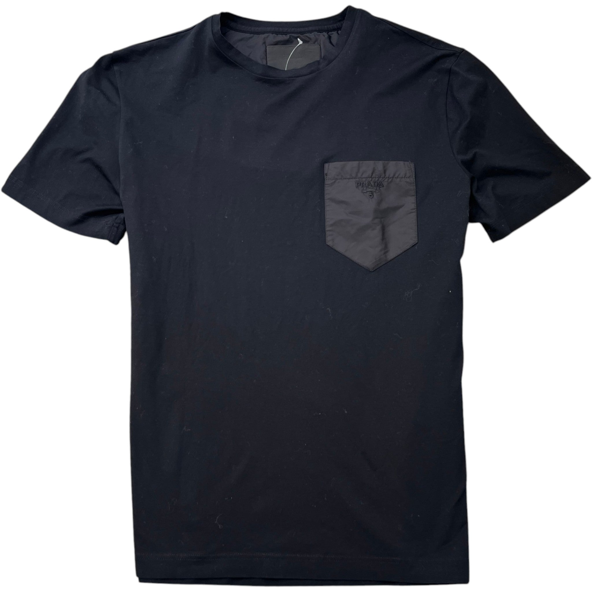 Men's Re-Nylon Pocket Logo T-Shirt Black Size L