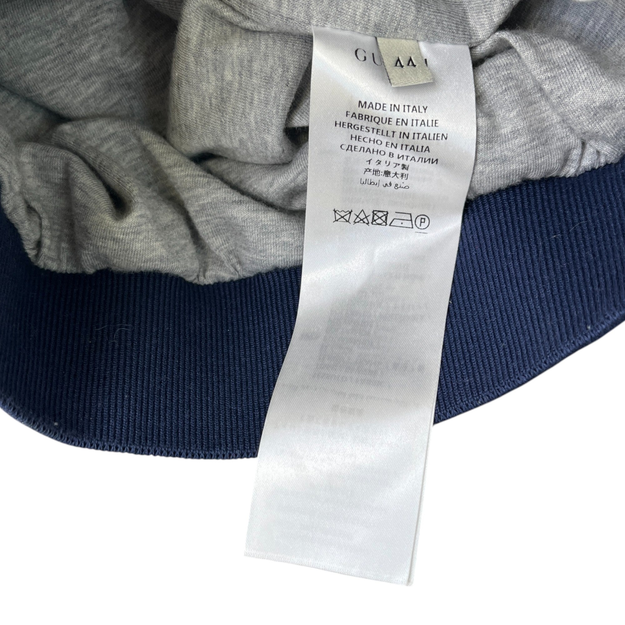 Men's Patch Logo Jacket Blue Size IT 44 / XS