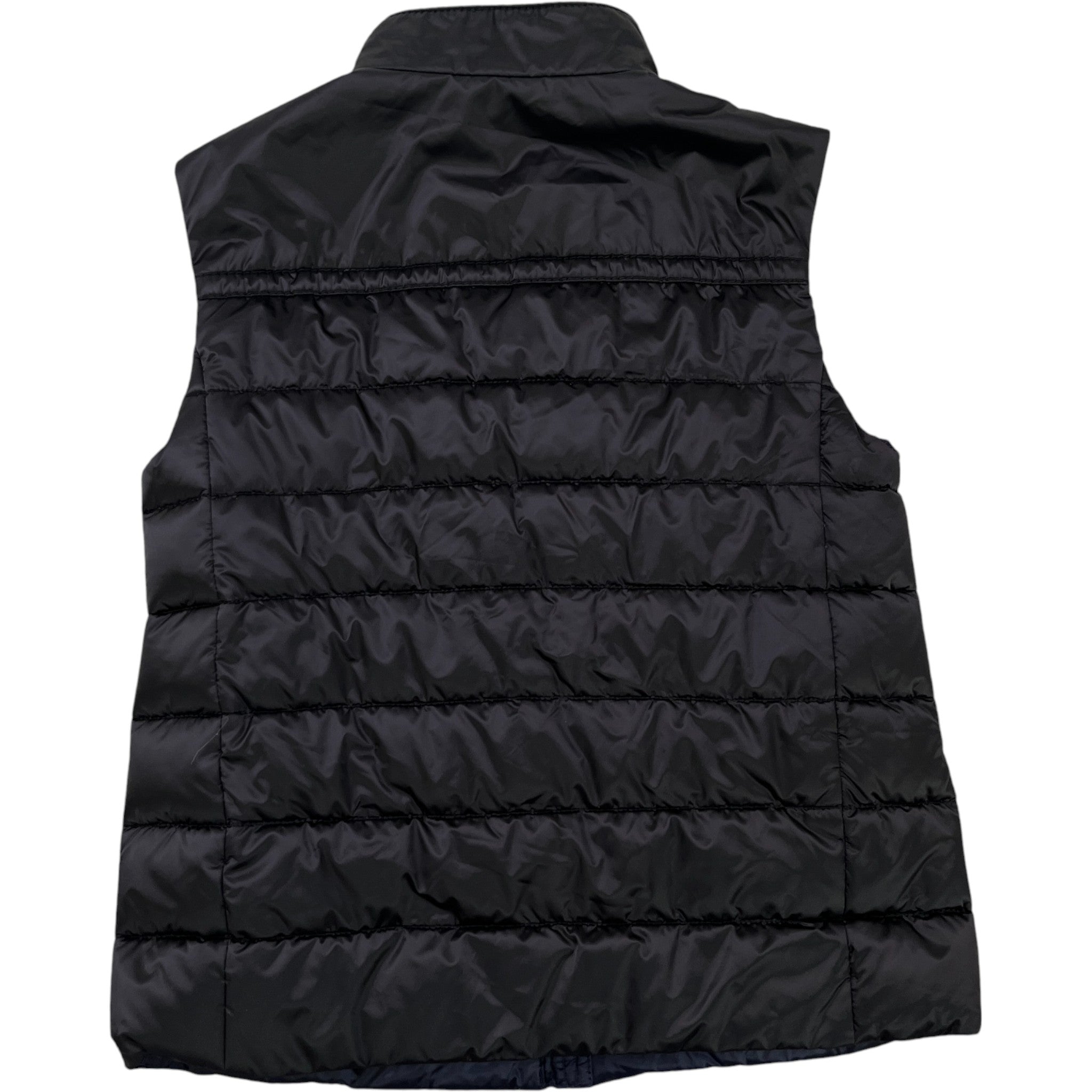 Women's Plaque Logo Gilet Black Size IT 38 / UK 6