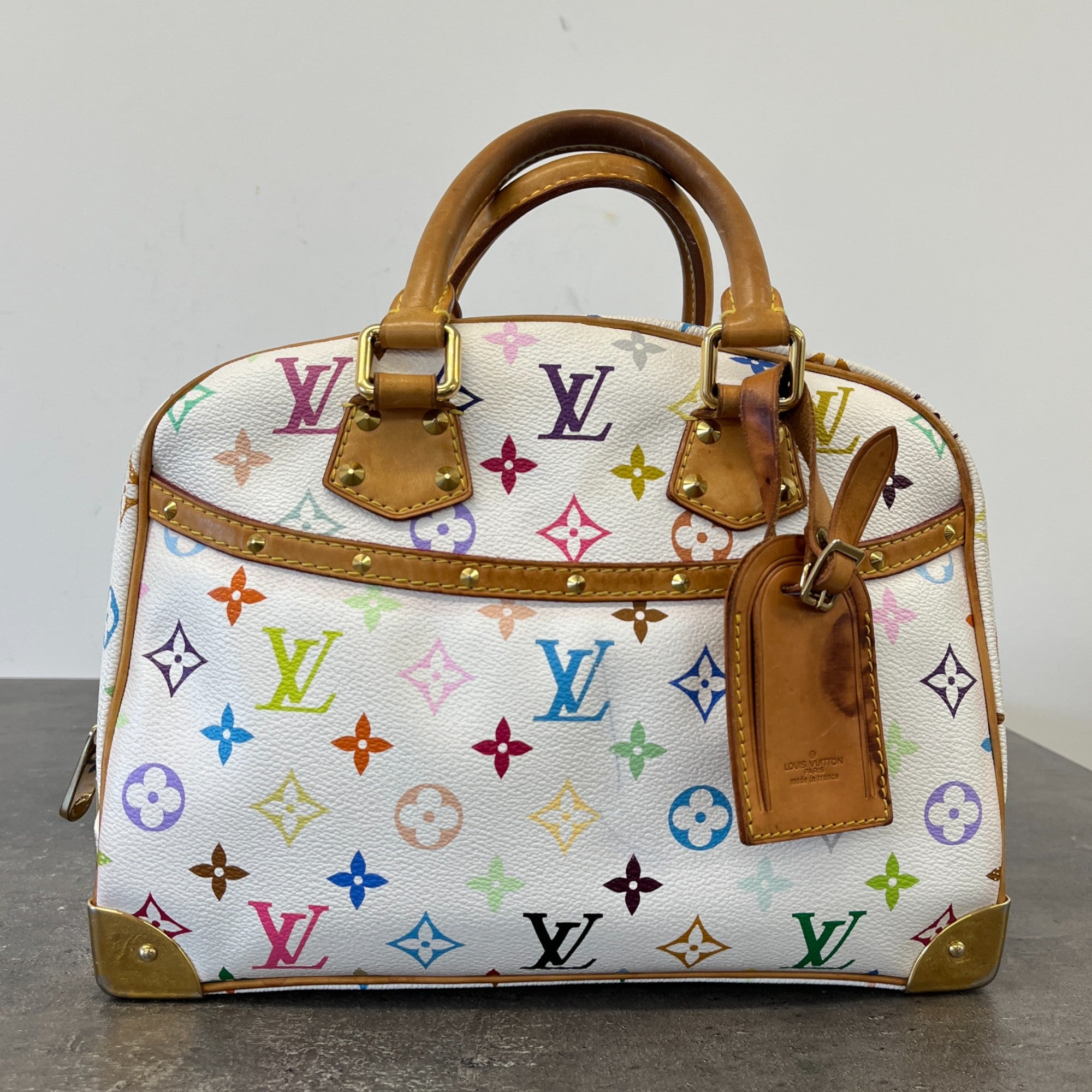 Women's Murakami Multicolor Trouville Bag White
