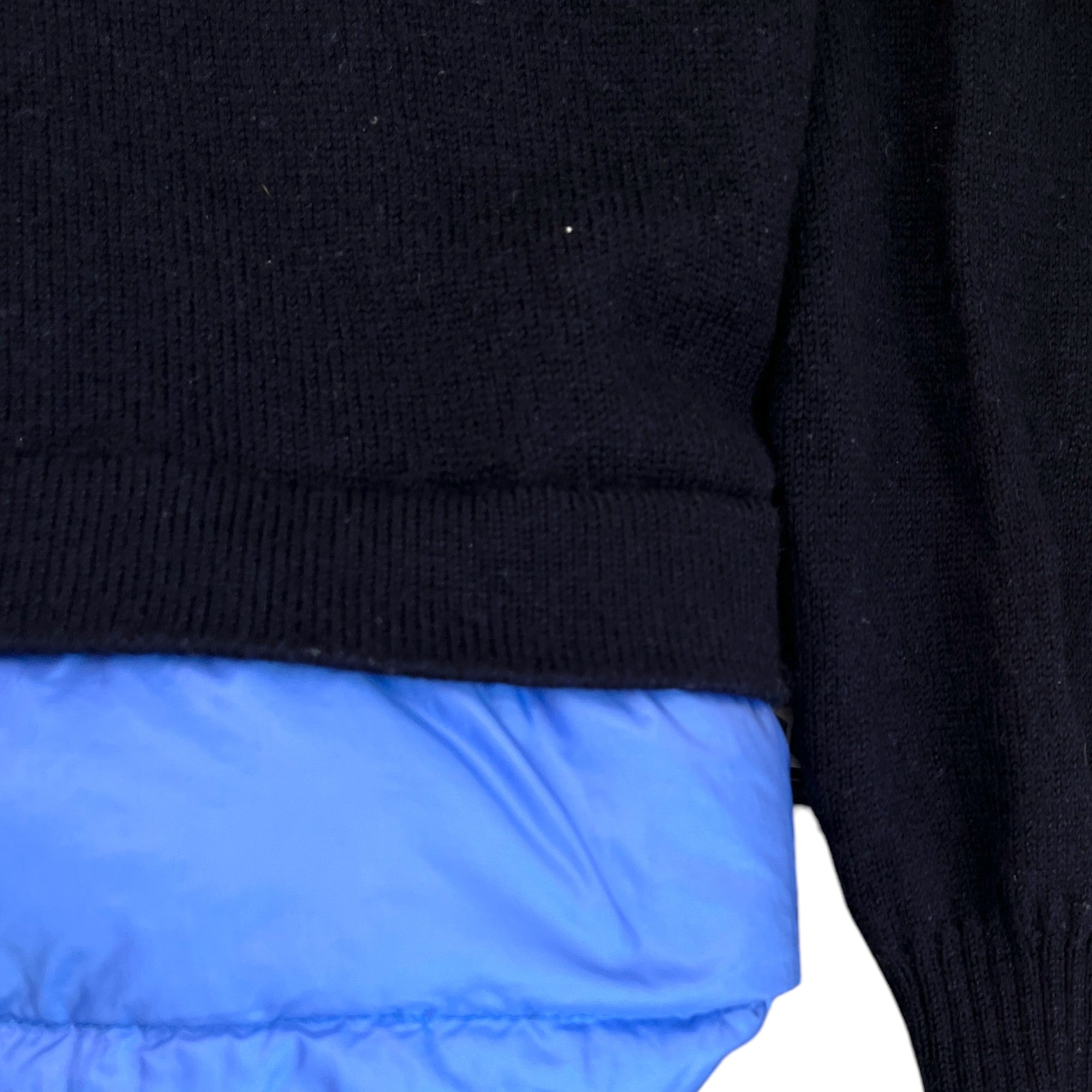 Men's Maglione Padded Hoodie Navy Size L