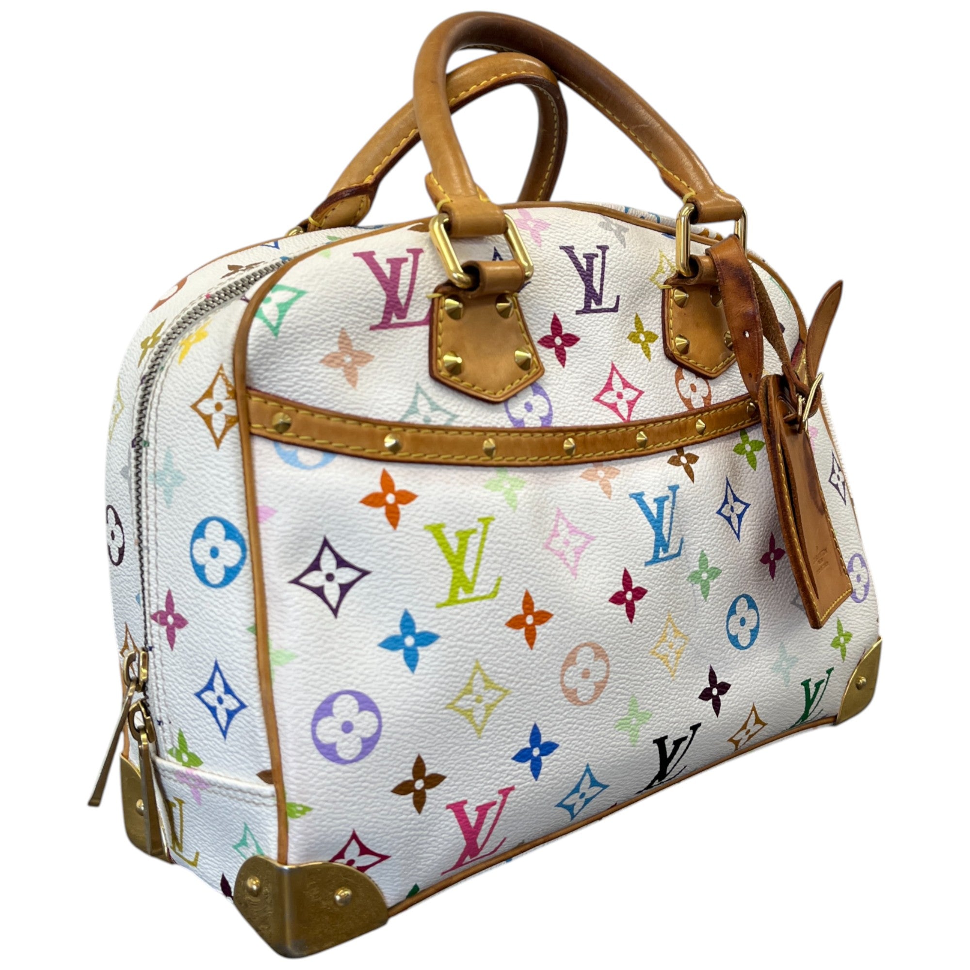 Women's Murakami Multicolor Trouville Bag White