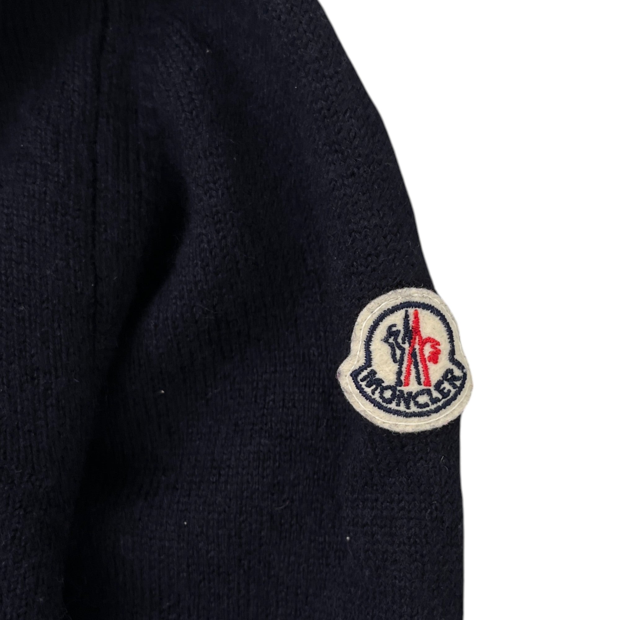 Men's Maglione Padded Hoodie Navy Size L