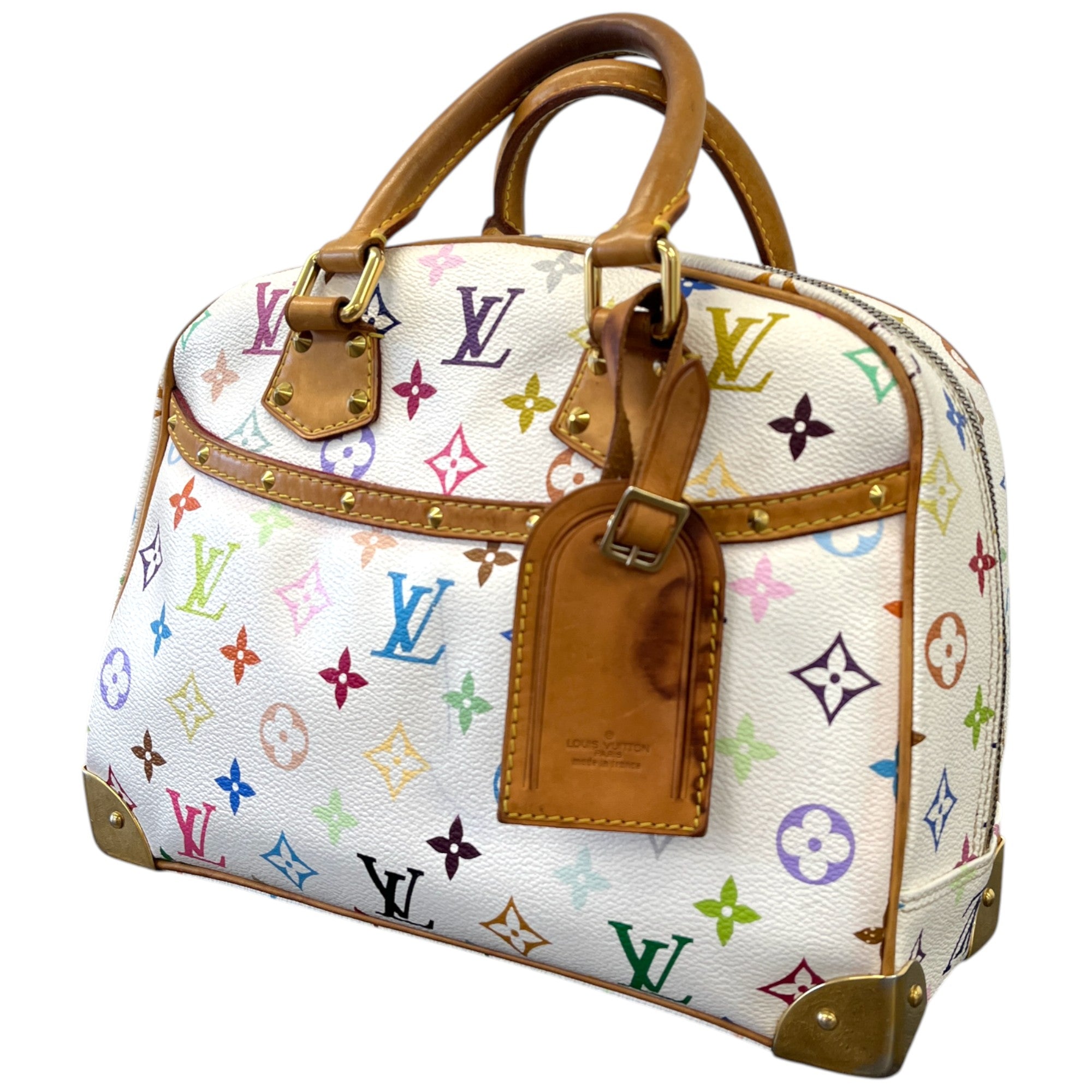 Women's Murakami Multicolor Trouville Bag White