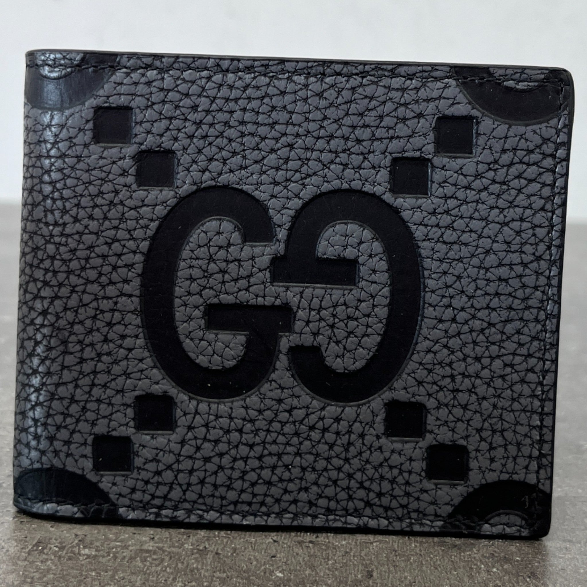 Men's Jumbo Gg Bi-Fold Wallet Black