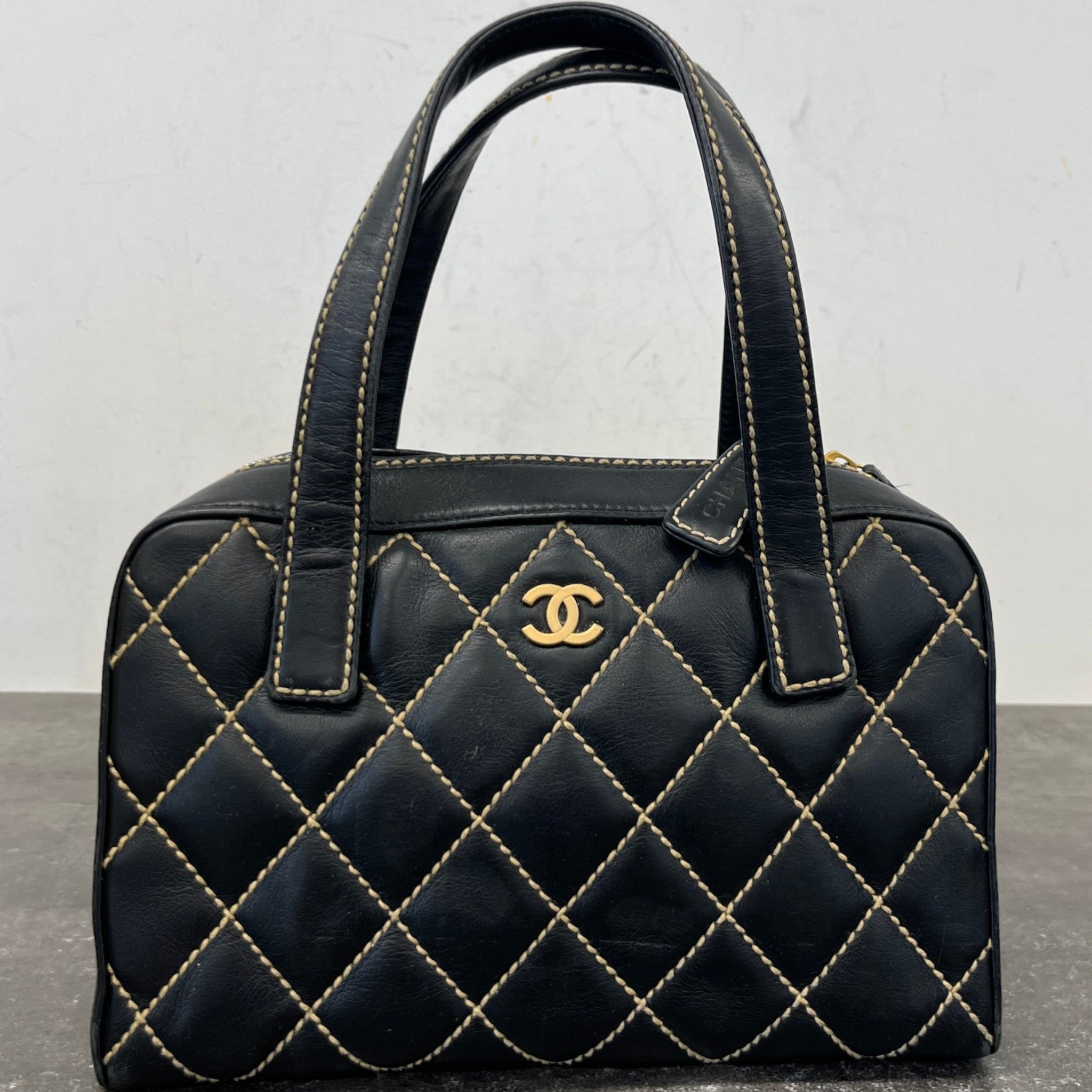 Women's Wild Stitch Bowler Bag Black