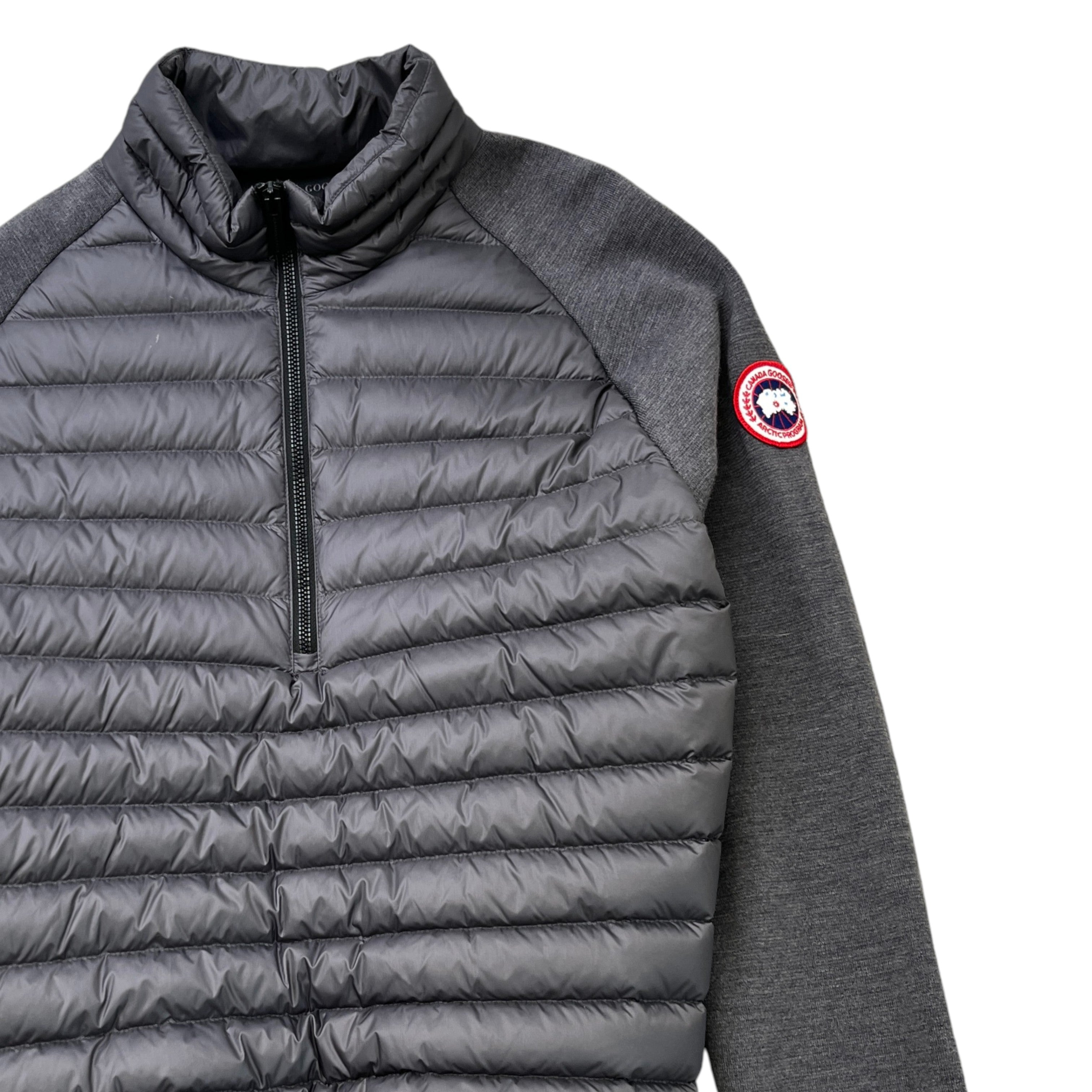 Men's Hybridge Knit Jacket Grey Size M