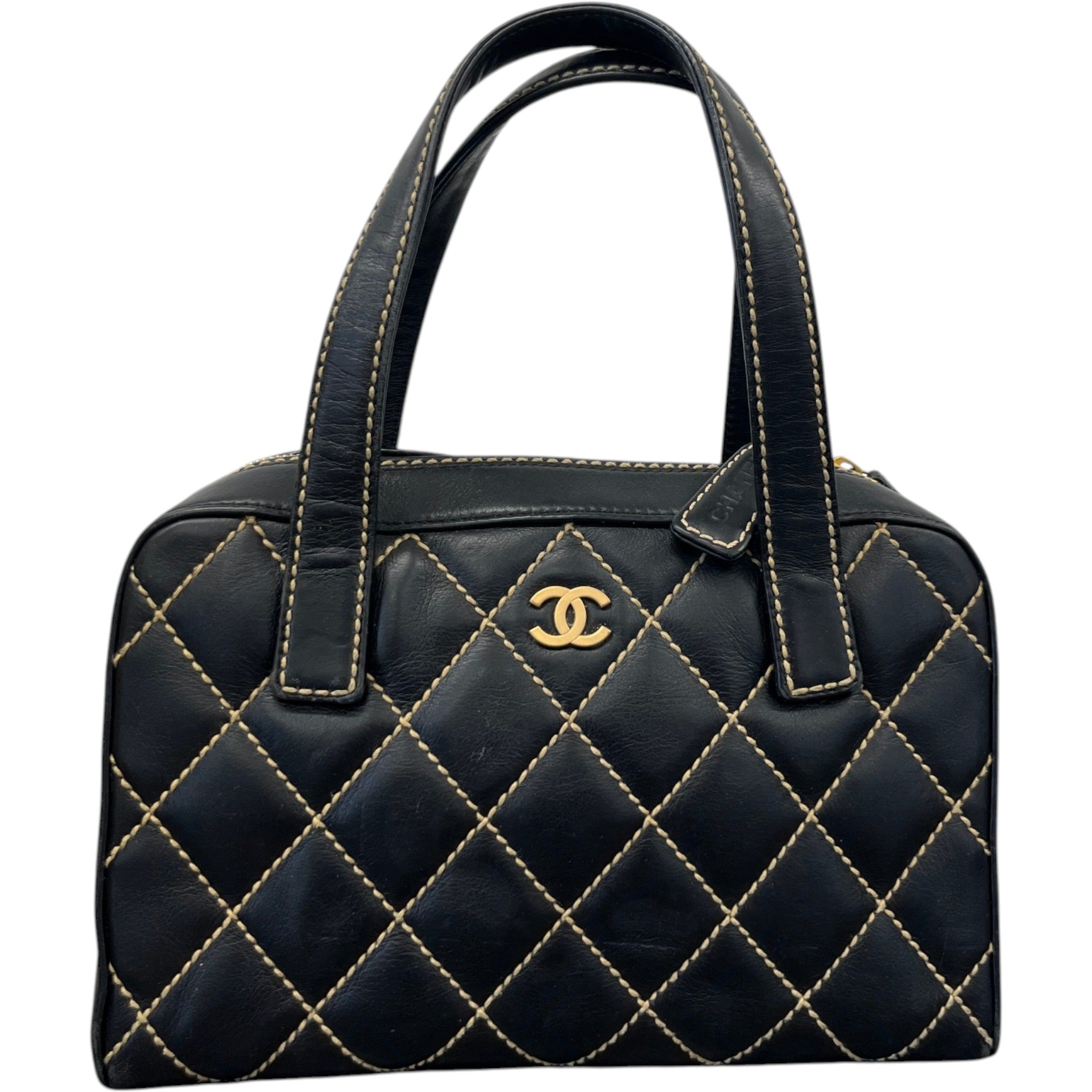 Women's Wild Stitch Bowler Bag Black