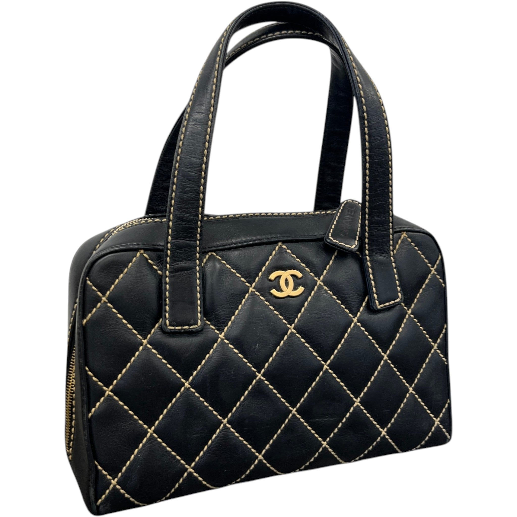 Women's Wild Stitch Bowler Bag Black