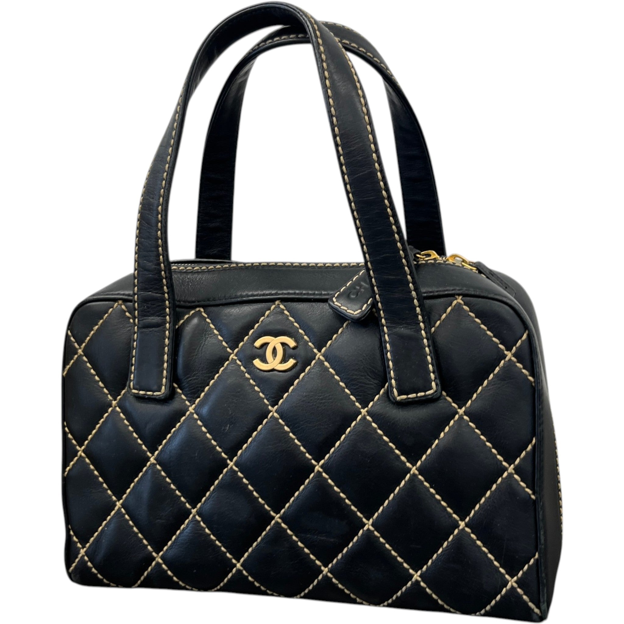 Women's Wild Stitch Bowler Bag Black