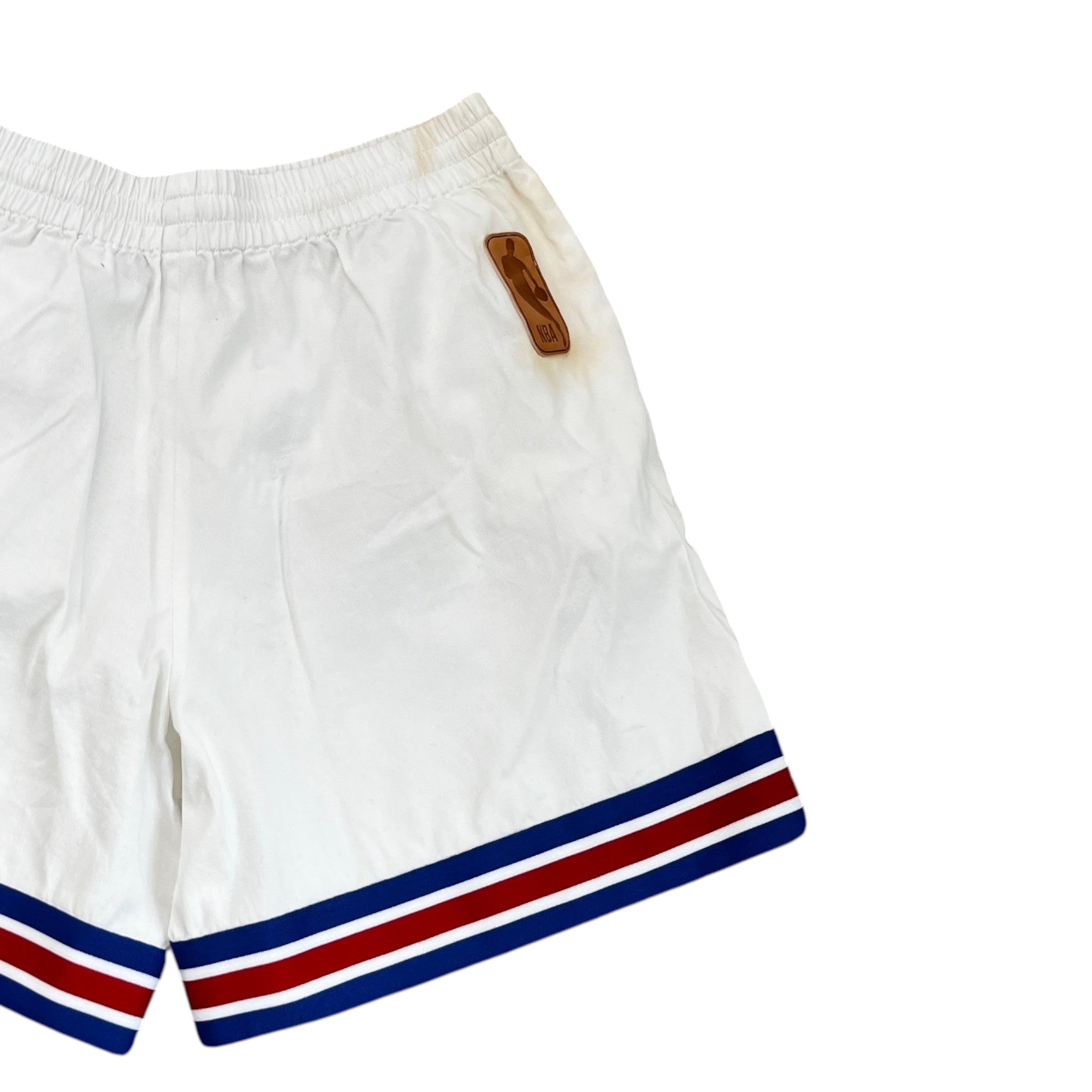 Men's X Nba Basketball Shorts White Size M