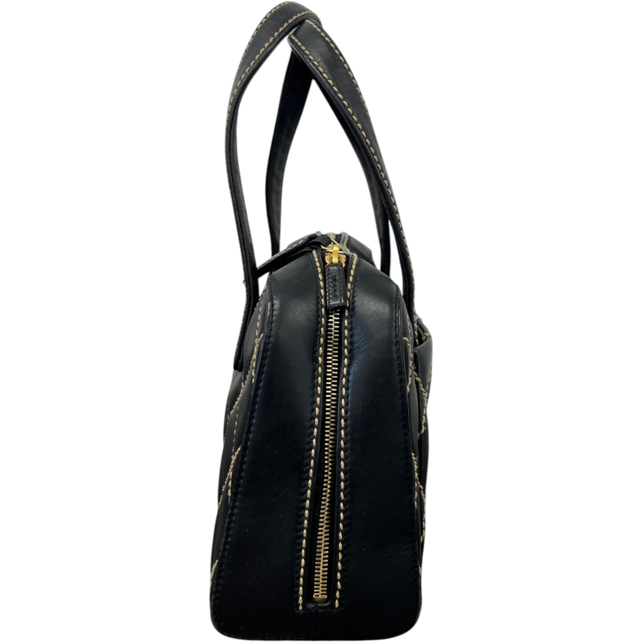 Women's Wild Stitch Bowler Bag Black