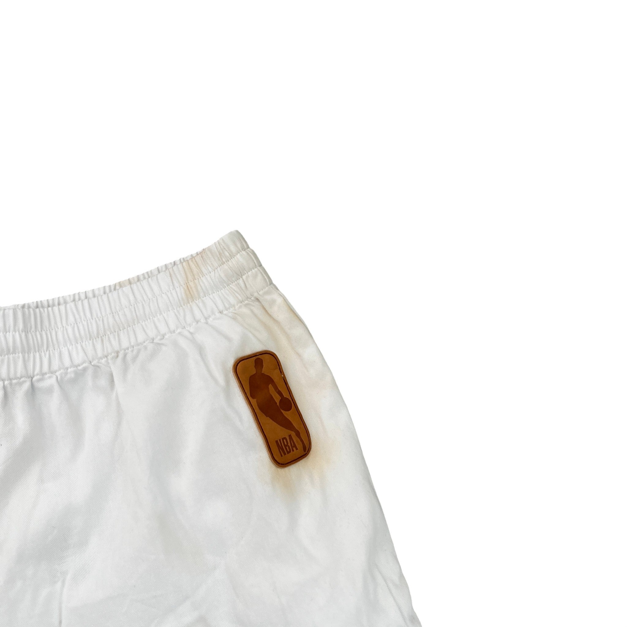 Men's X Nba Basketball Shorts White Size M