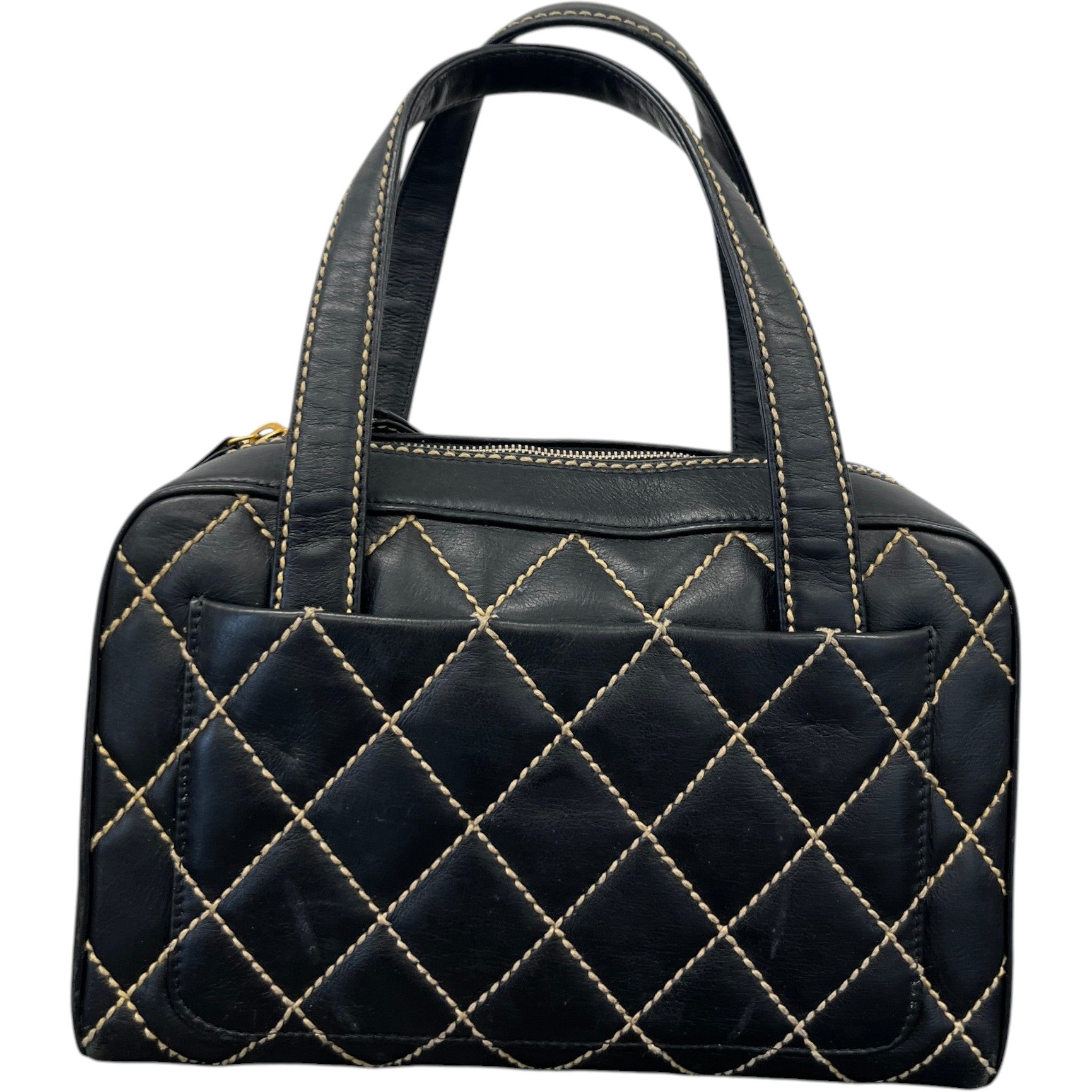 Women's Wild Stitch Bowler Bag Black