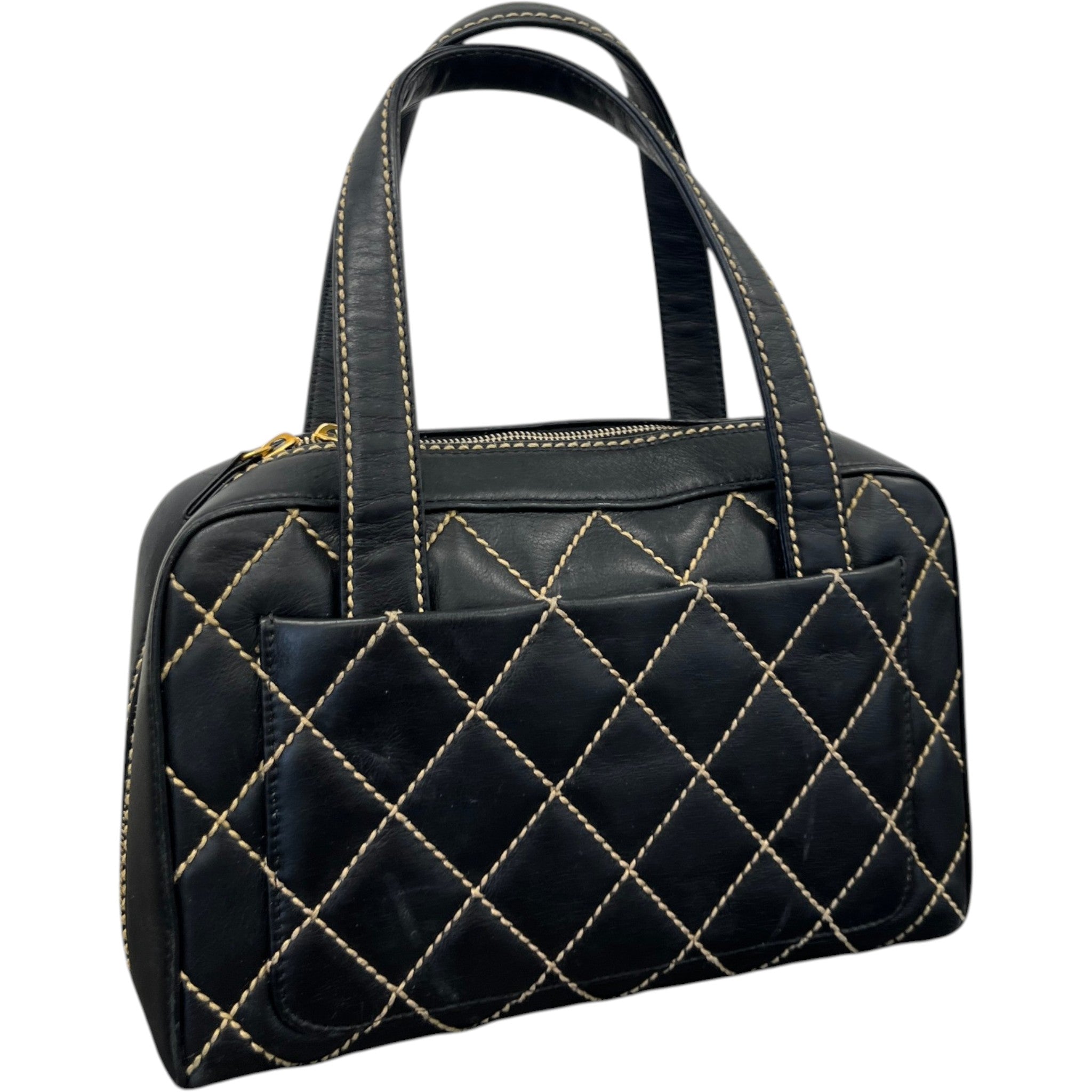 Women's Wild Stitch Bowler Bag Black