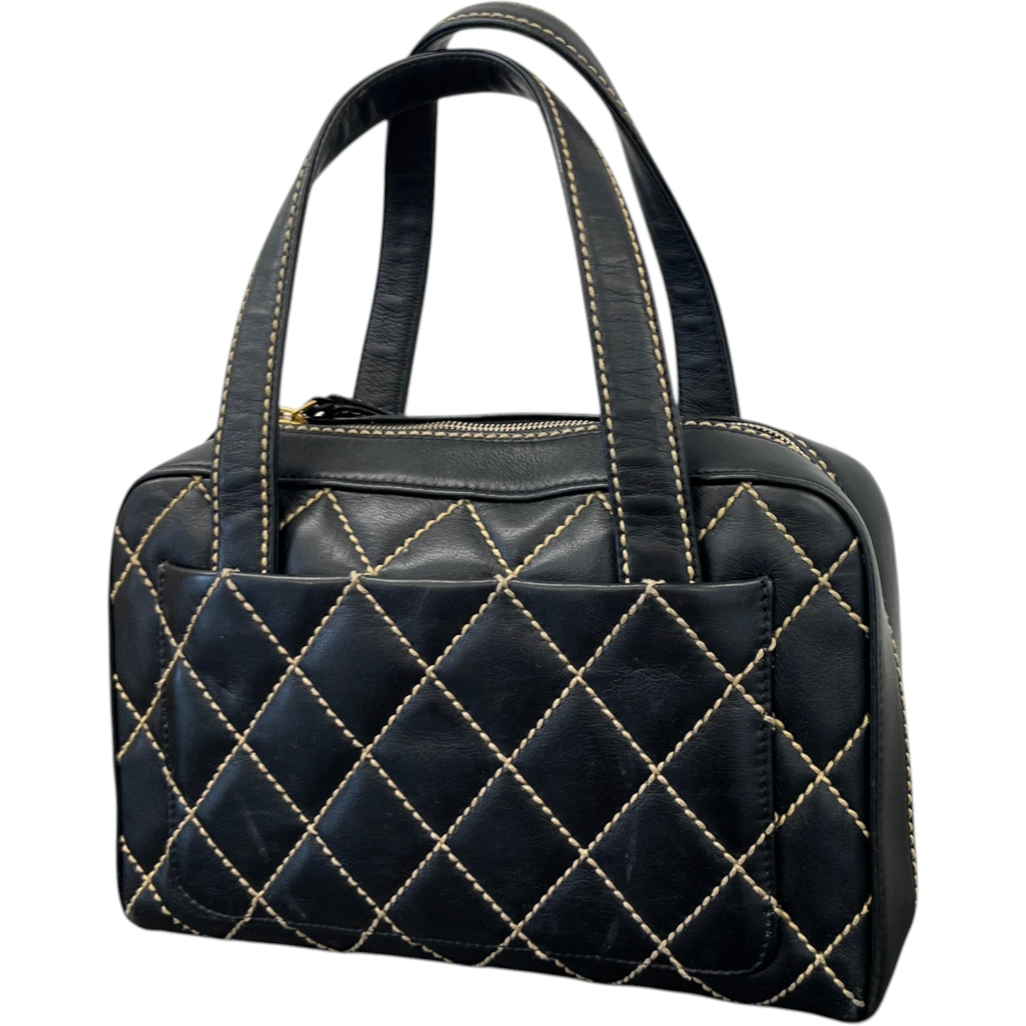 Women's Wild Stitch Bowler Bag Black