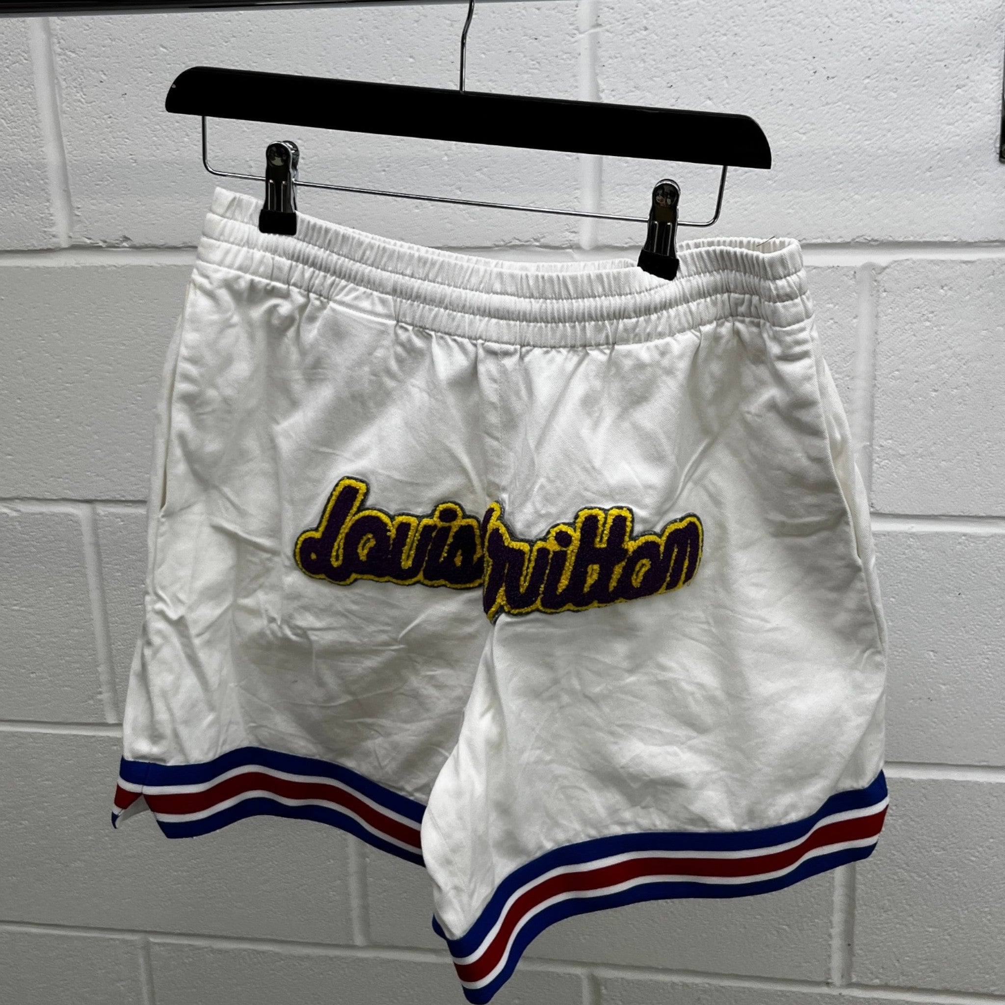 Men's X Nba Basketball Shorts White Size M