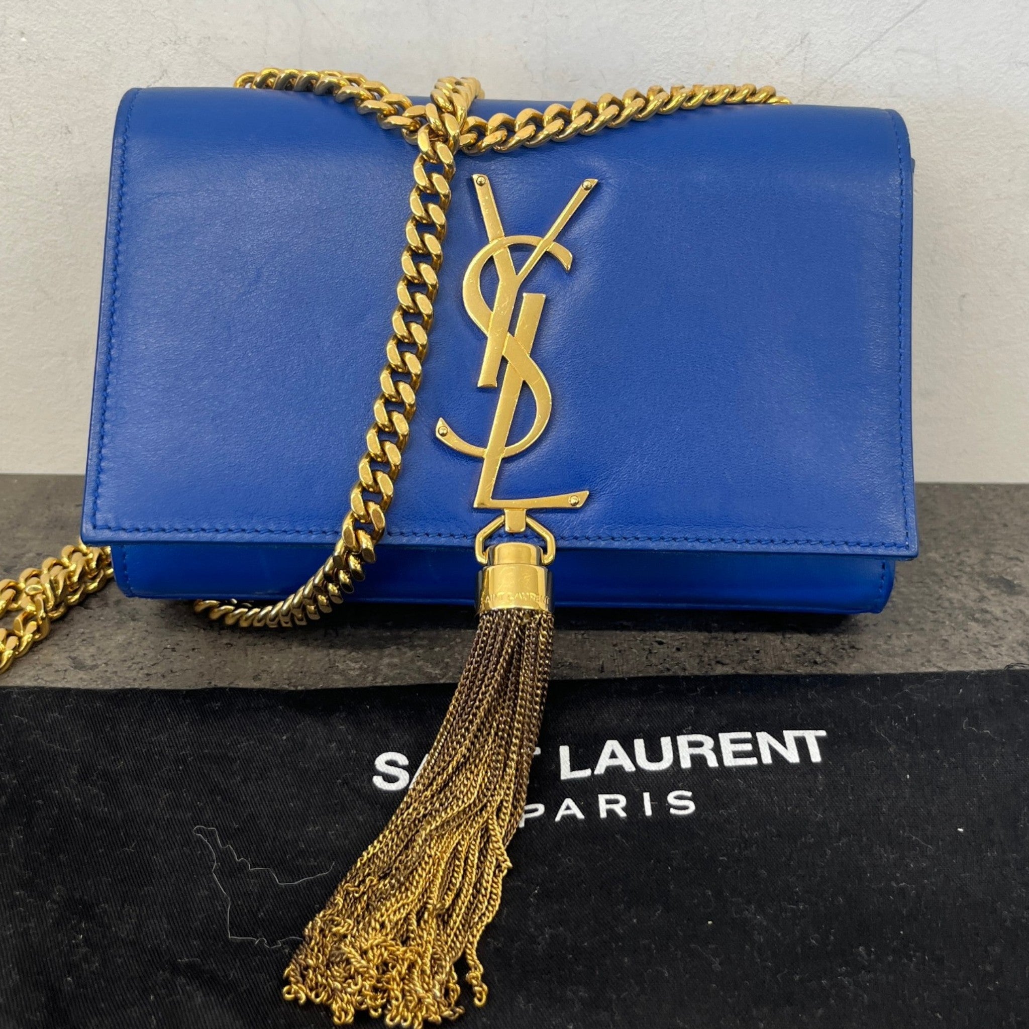 Women's Small Kate Tassel Bag Blue